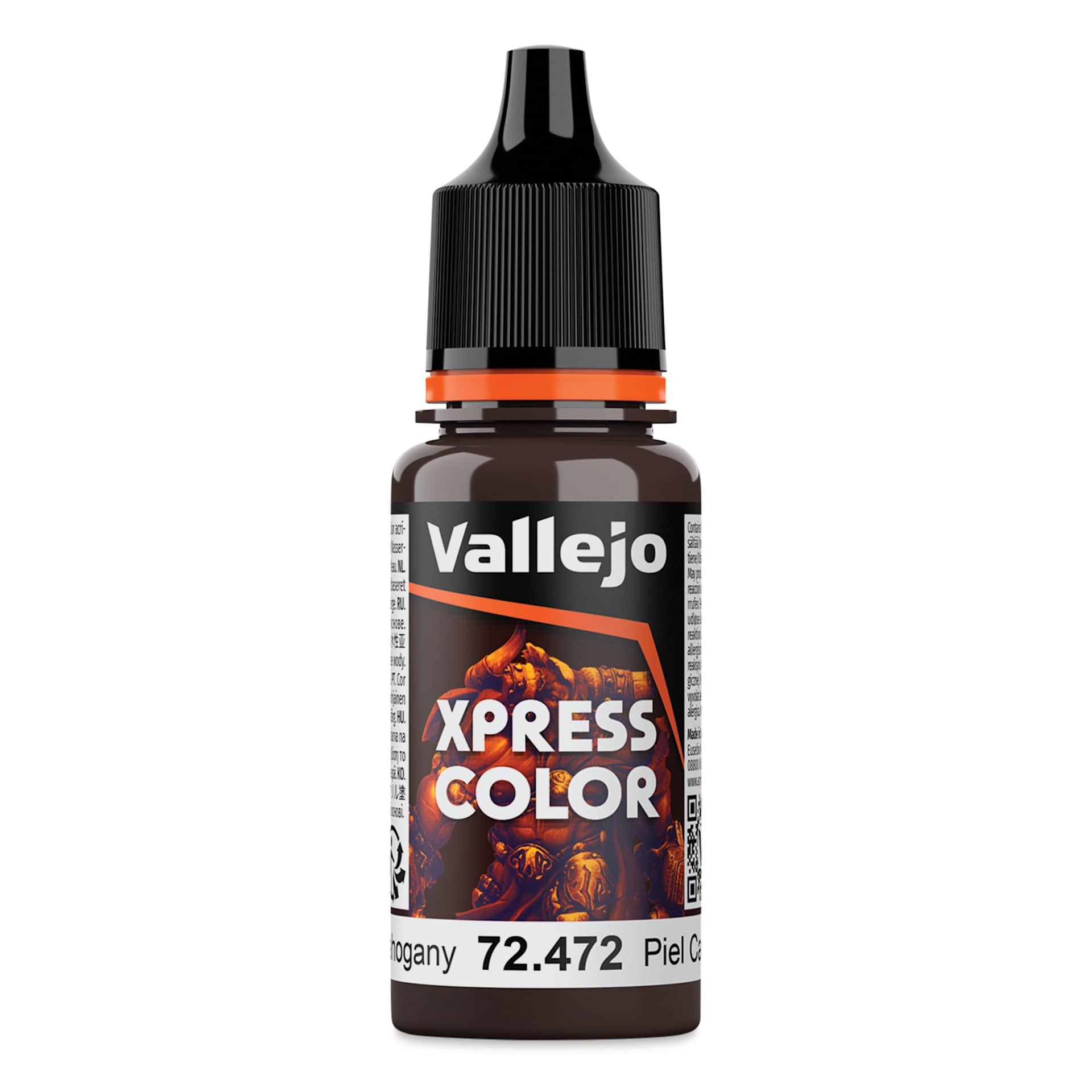 Vallejo Xpress Color Acrylic Paint - Mahogany, 18 ml