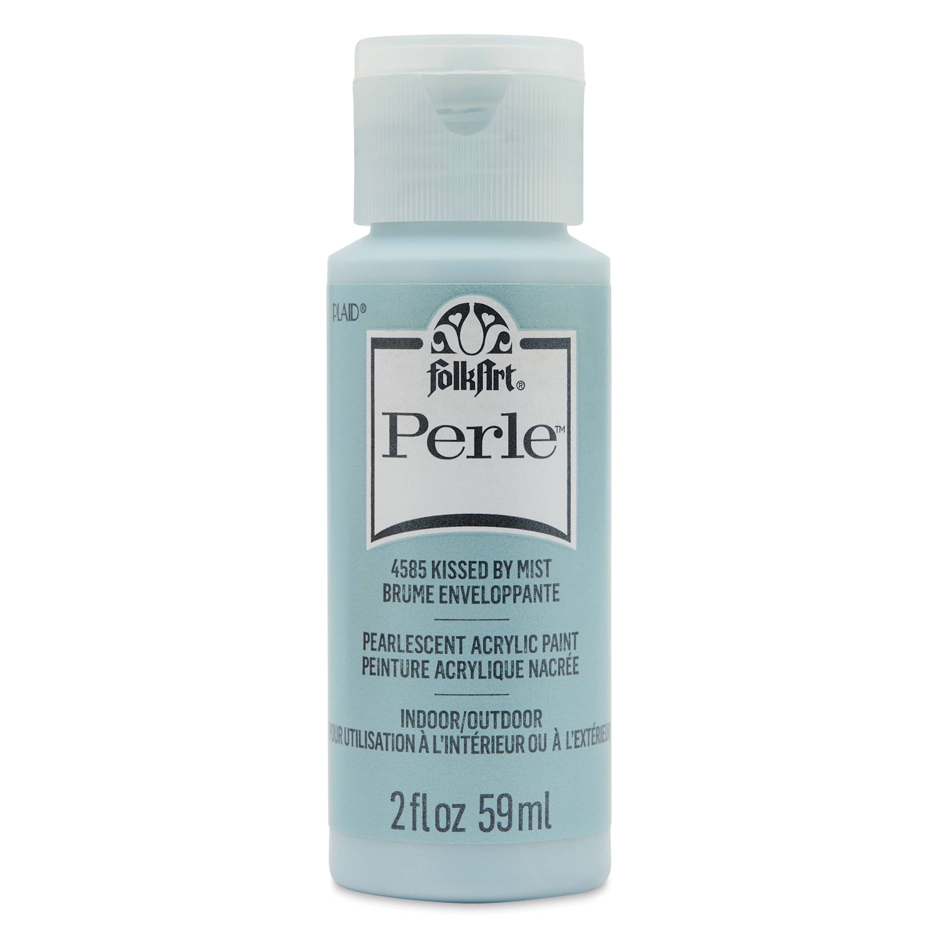 FolkArt Perle Acrylic Paint - Kissed by Mist, 2 oz bottle