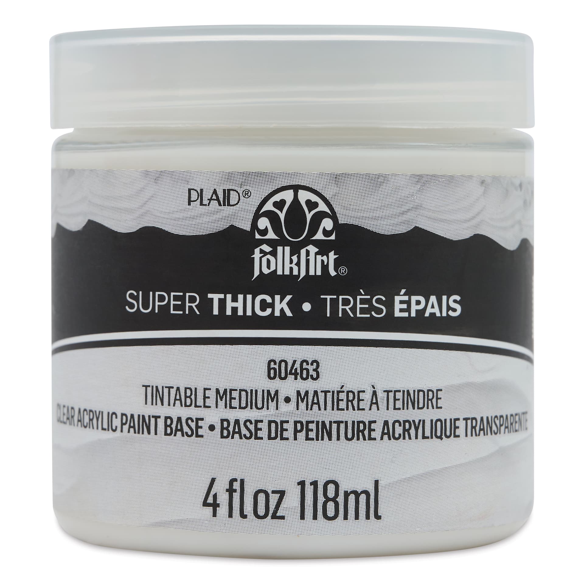 FolkArt Super Thick Tintable Acrylic Medium, 4 oz jar