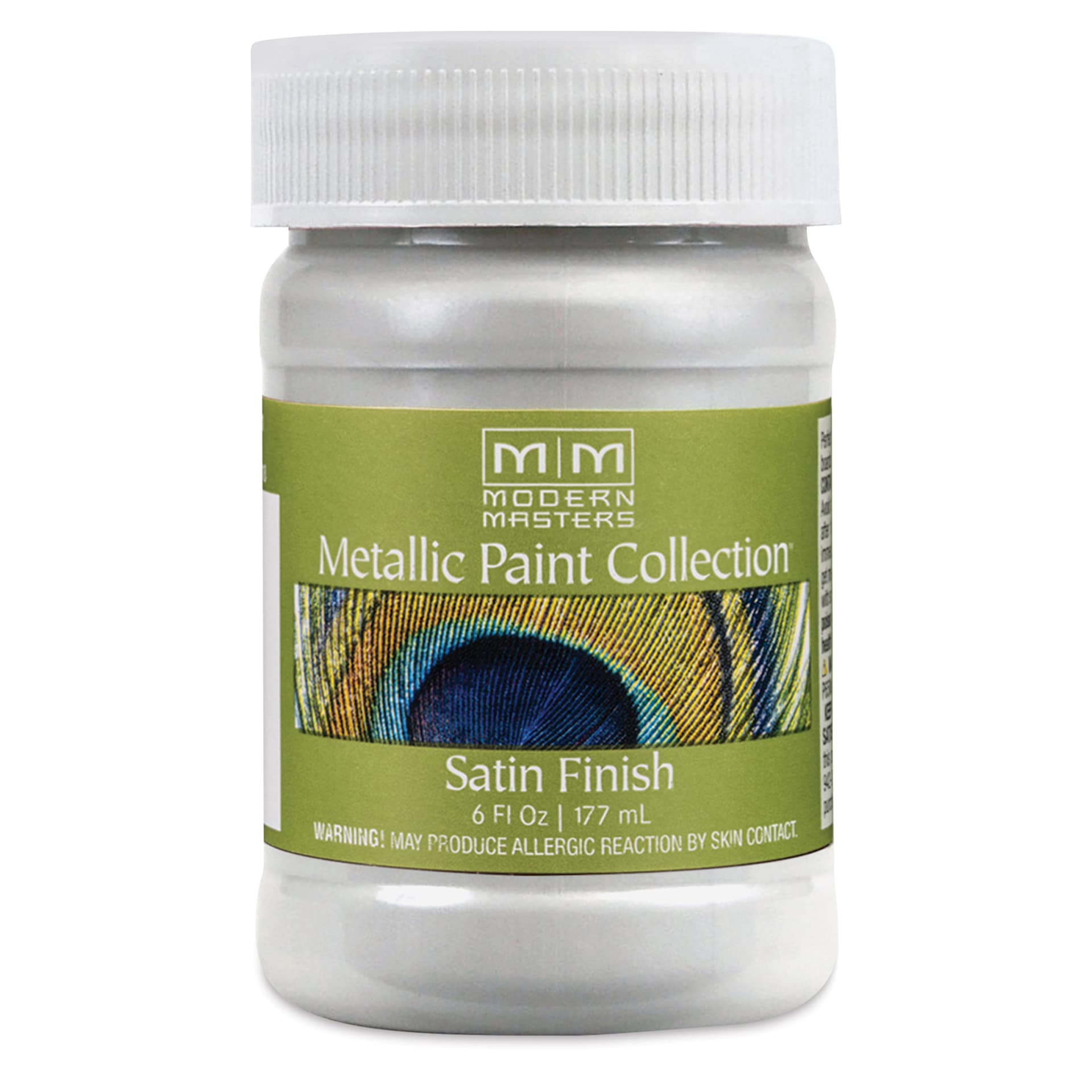 Modern Masters Metallic Paint - Snowflake, 177 ml jar