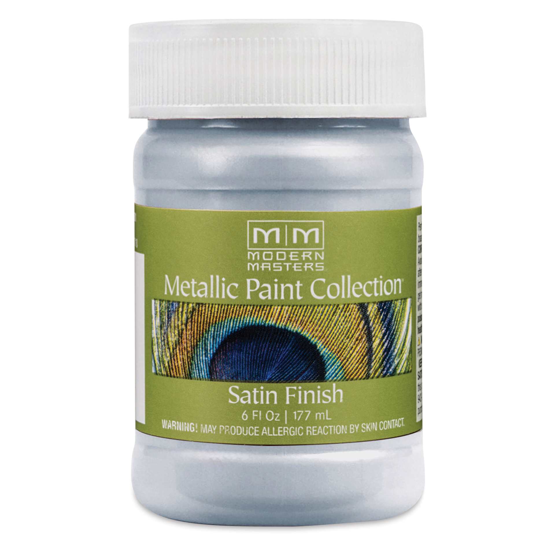 Modern Masters Metallic Paint - Flash Blue, 177 ml jar