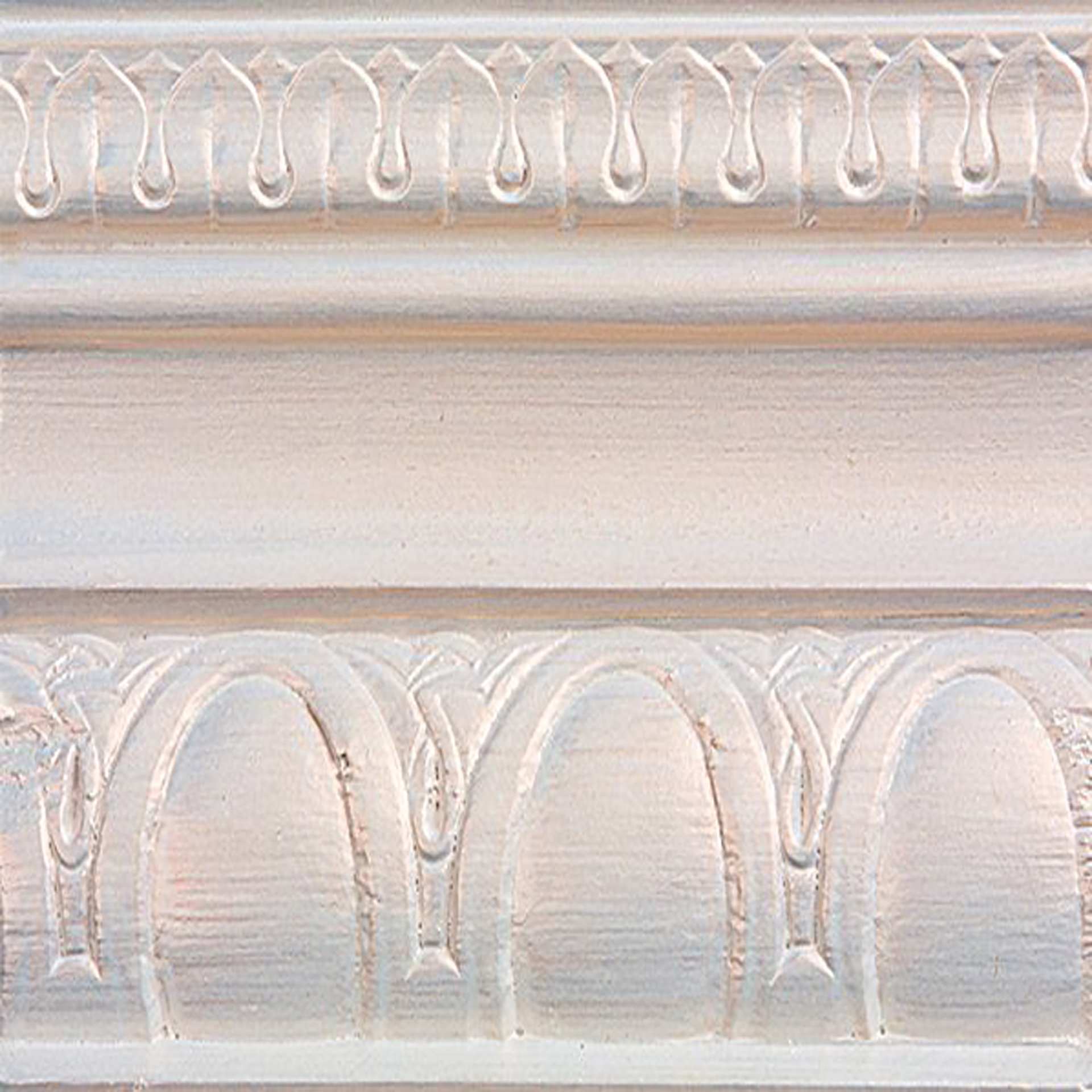 Modern Masters Metallic Paint - Flash Copper painted on a piece of trim