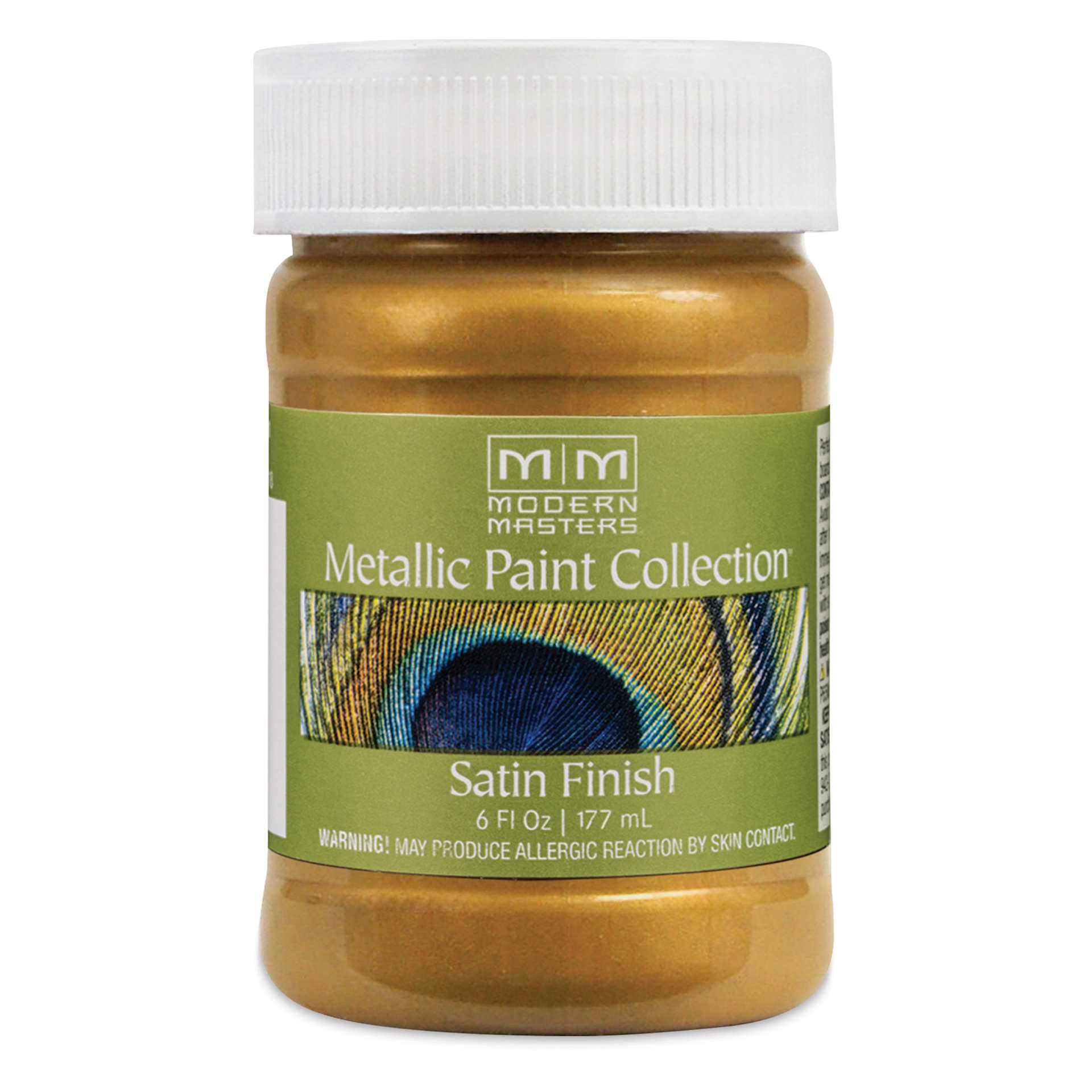 Modern Masters Metallic Paint - Pharaoh's Gold, 177 ml jar