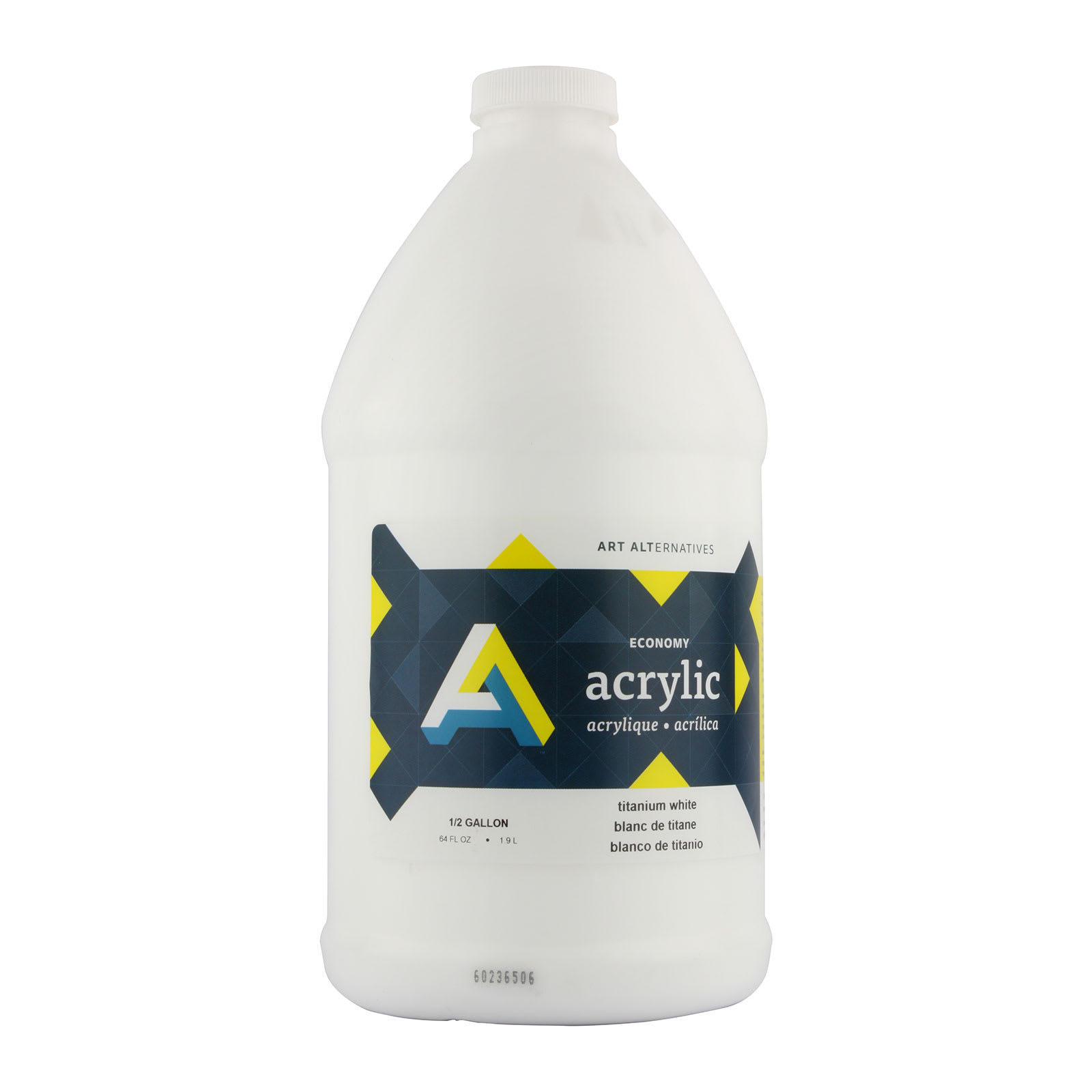 Art Alternatives Economy Acrylic - White, 1.9 L