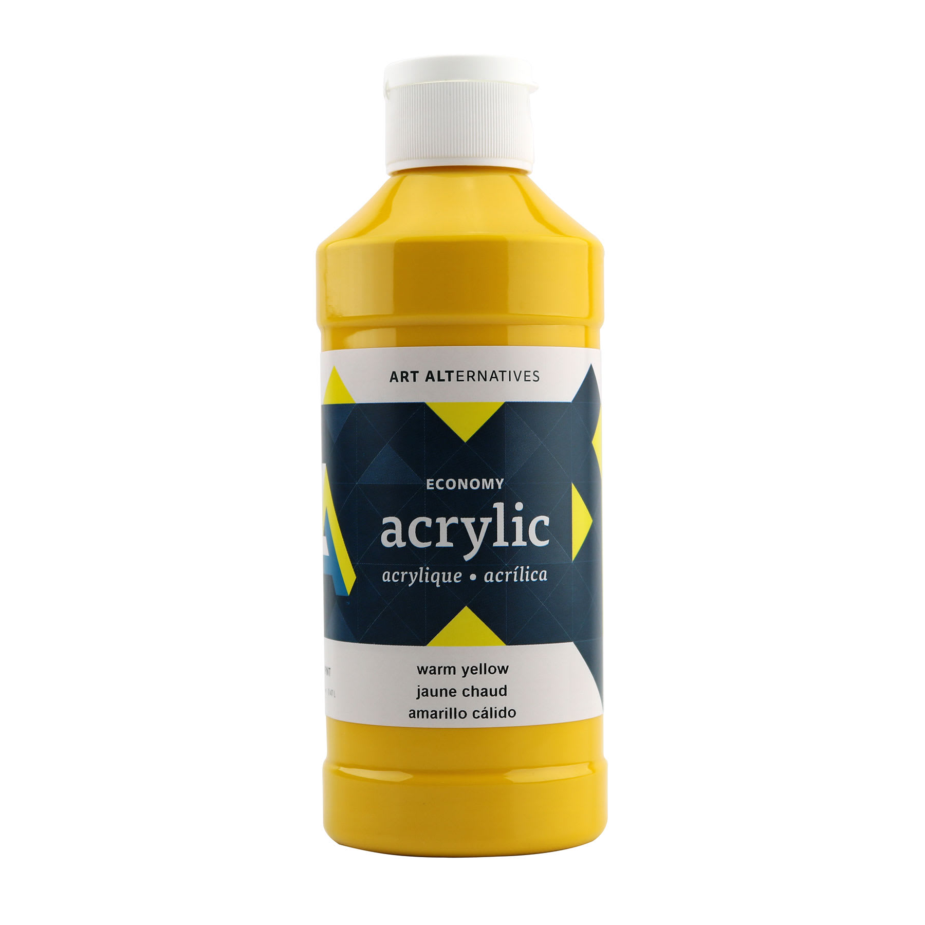 Art Alternatives Economy Acrylic - Warm Yellow, 475 ml