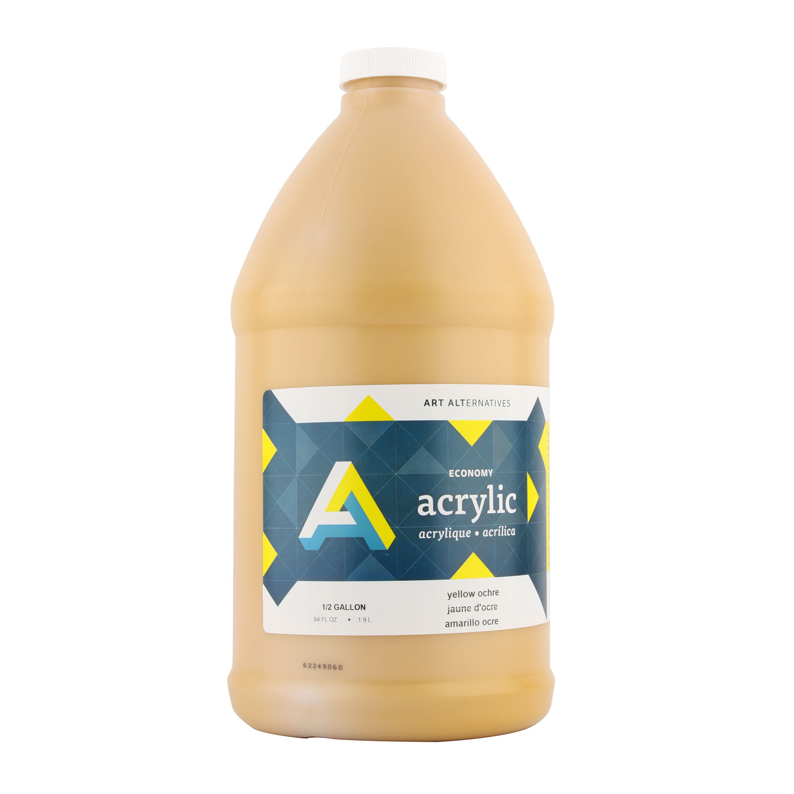 Art Alternatives Economy Acrylic - Yellow Ochre, 1.9 L