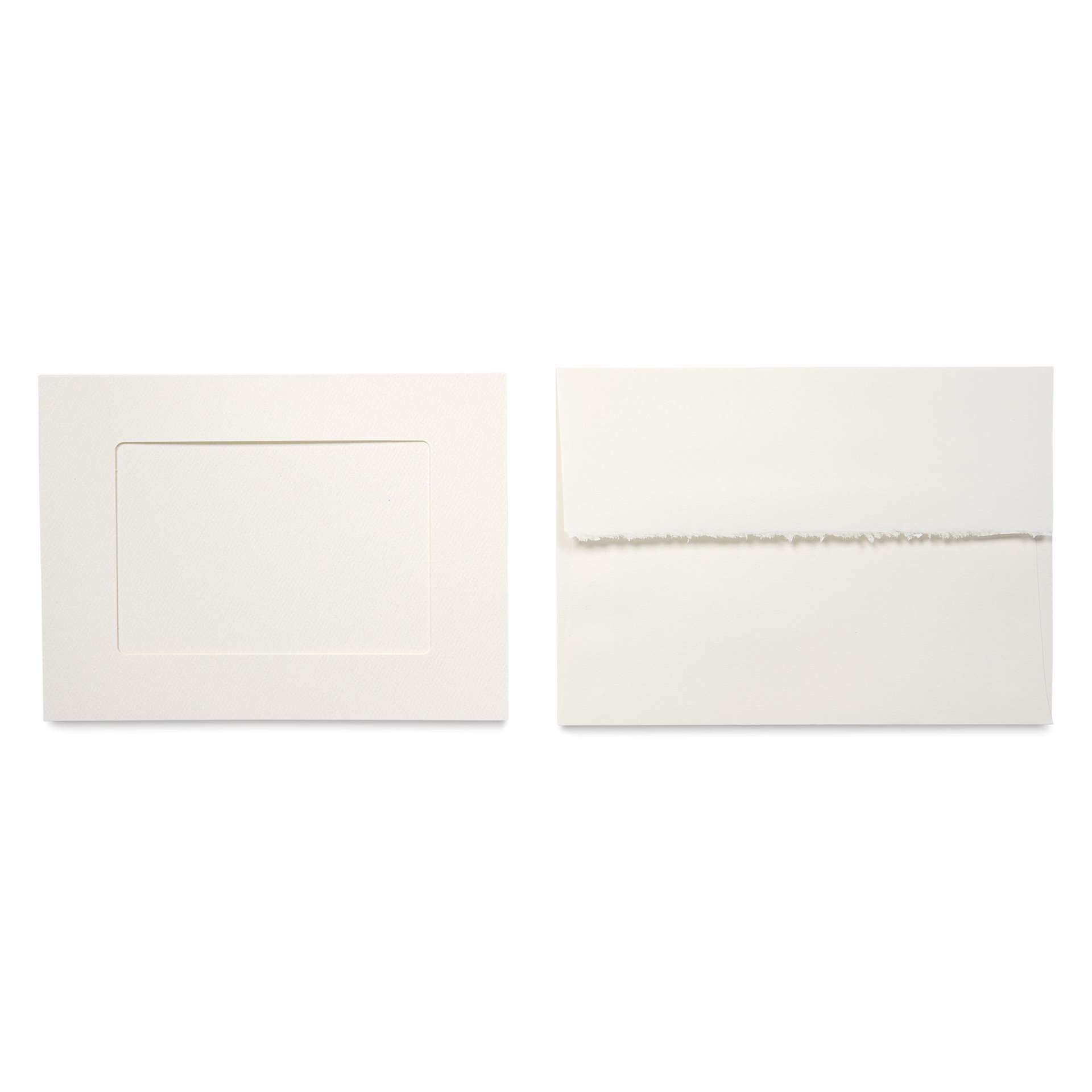 Strathmore Photo Frame Cards and Envelopes - Pkg of 6, single photo frame and envelope