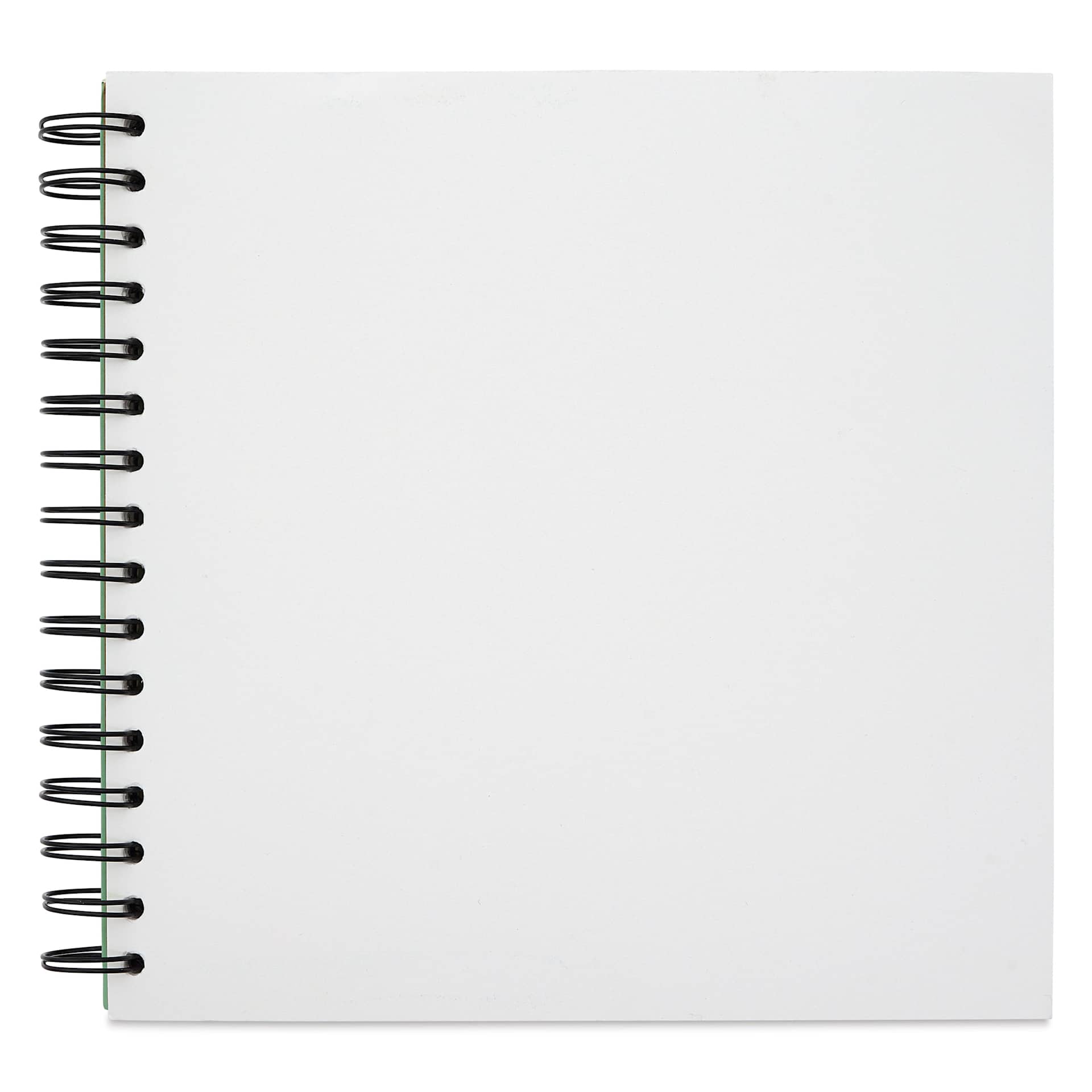 Himi Gouache Paper Pad - 8-1/2" x 8-1/2", Green, open