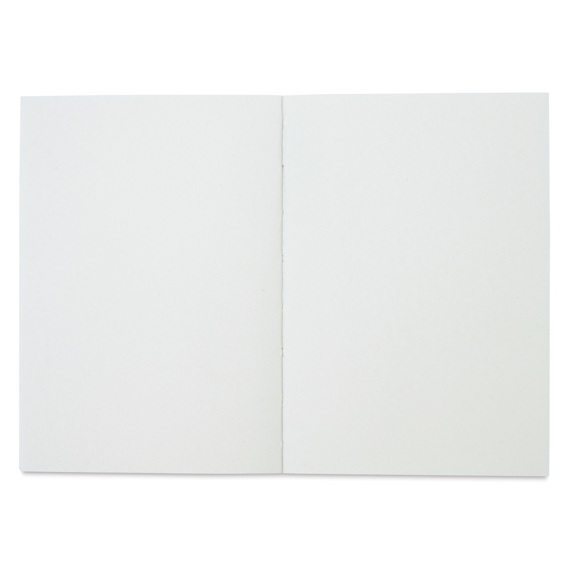 Pacific Arc Sketchbook - Kraft, 3.7" x 5.3", open