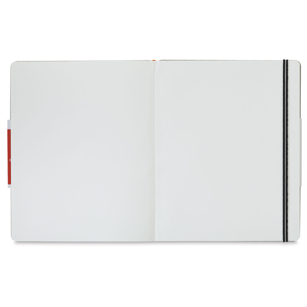 Handbook Journal Co. Watercolor Journals - Inside pages of Portrait Journal with elastic
