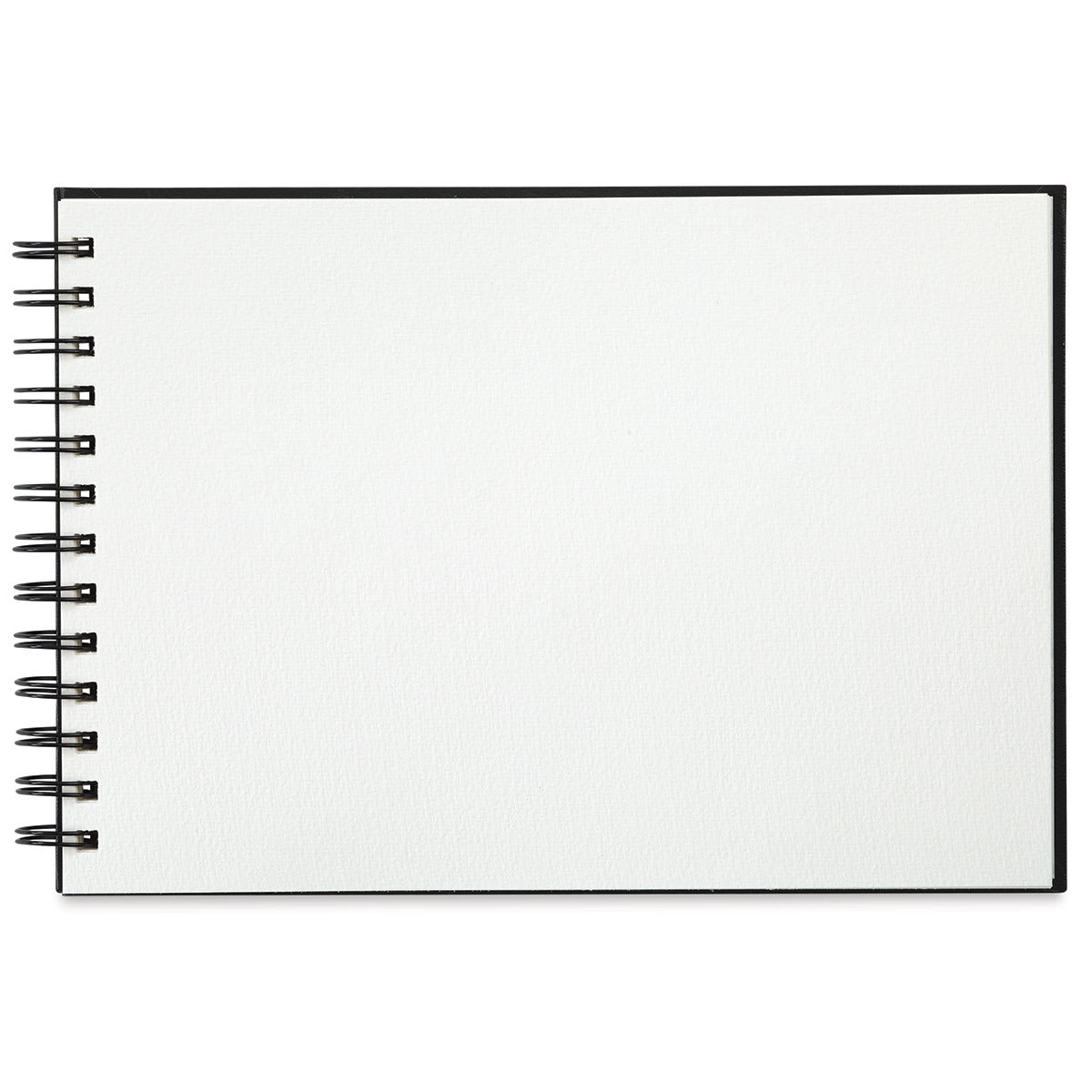 Pentalic Watercolor Field Book - Book open to show paper color and texture