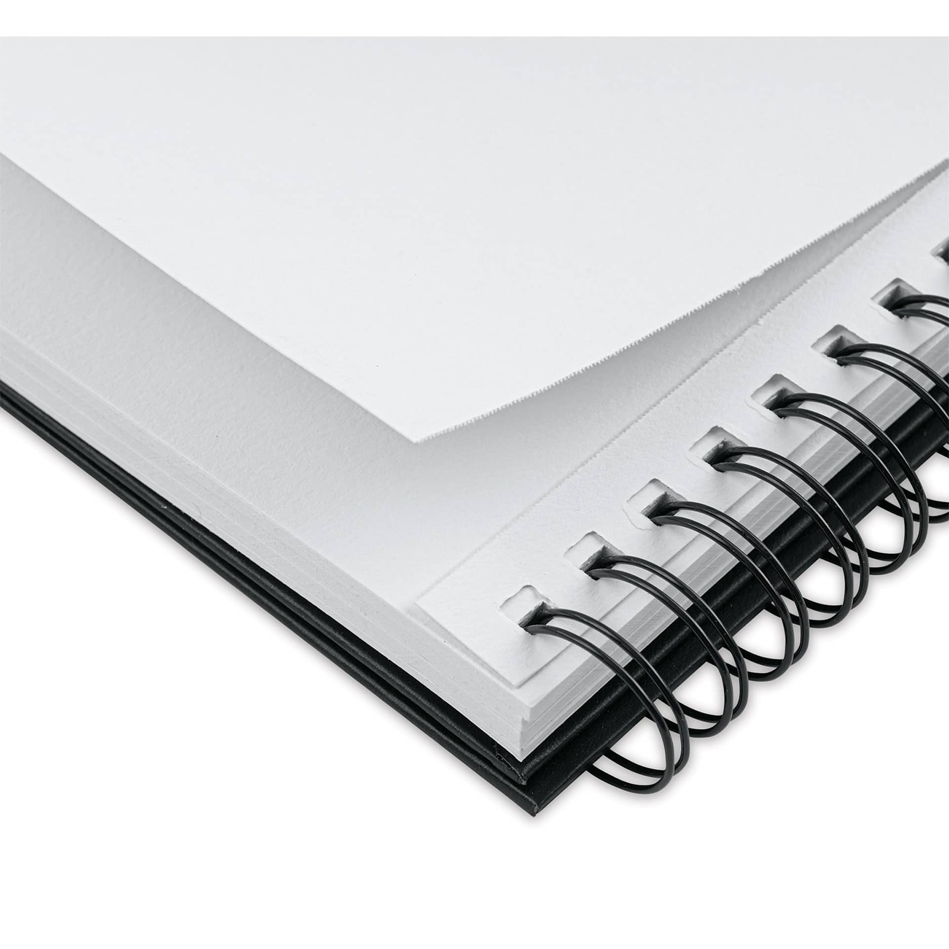 Canson XL Watercolor Book - 8-1/2" x 11", 48 Sheets (close-up of micro perforation)