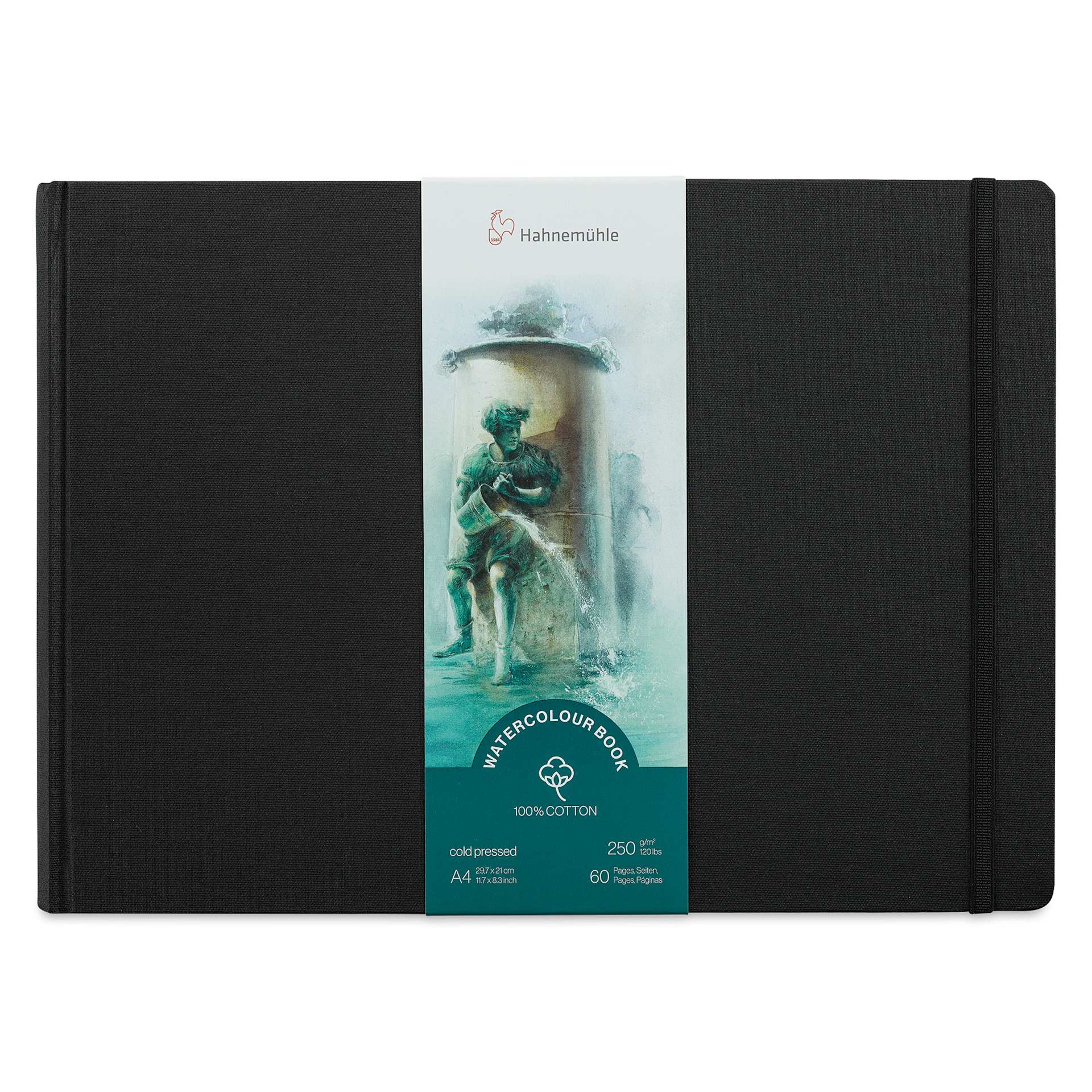 Hahnemühle Watercolor Book - 11.7" x 8.3", A4, 60 Pages, Landscape