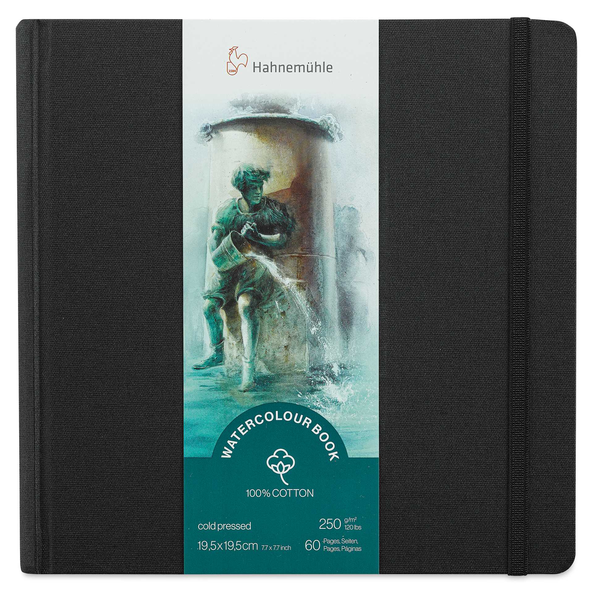 Hahnemühle Watercolor Book - 7.7" x 7.7", 60 Pages, Square