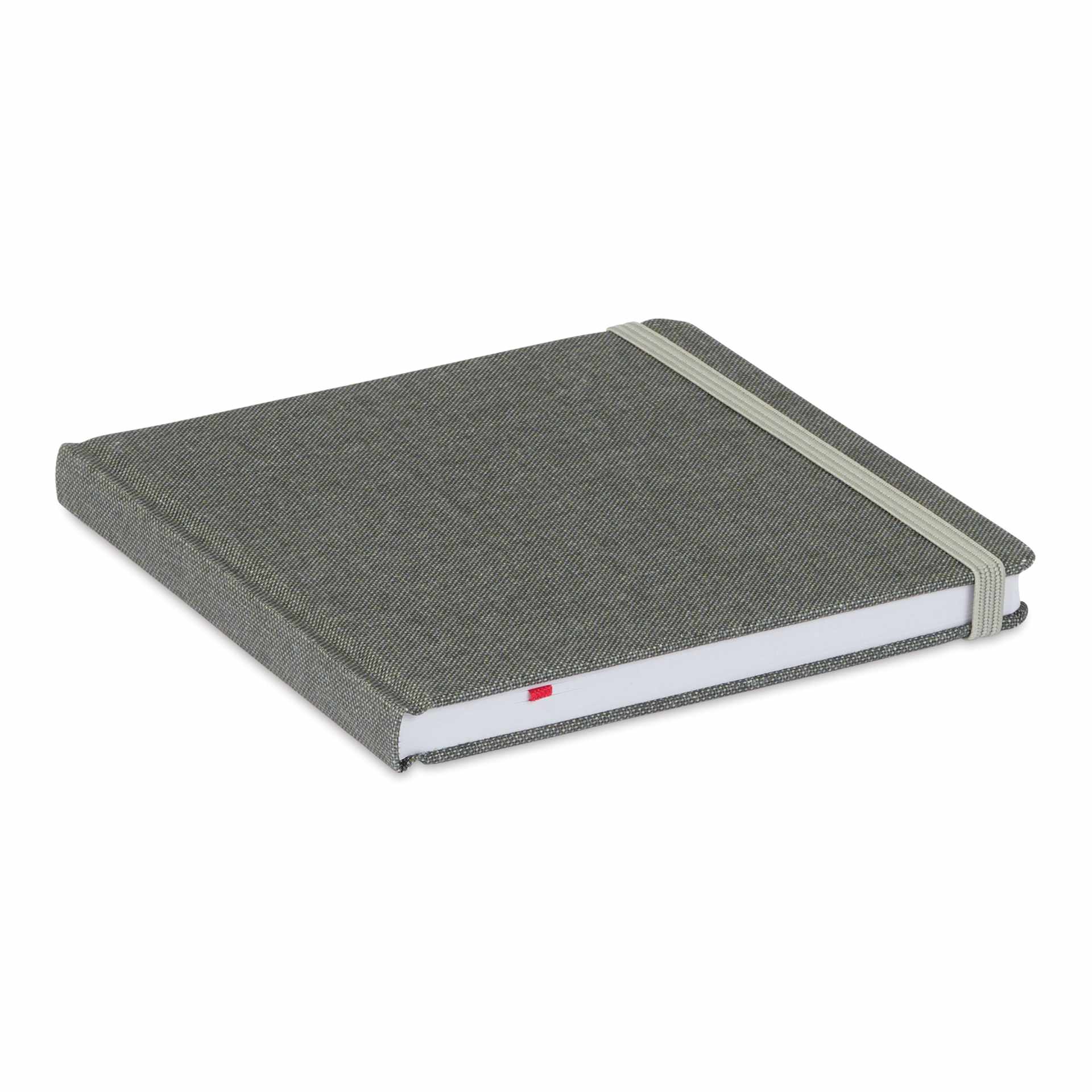 Hahnemühle Toned Watercolor Book - Gray, 5-1/2" x 5-1/2", pad laid flat