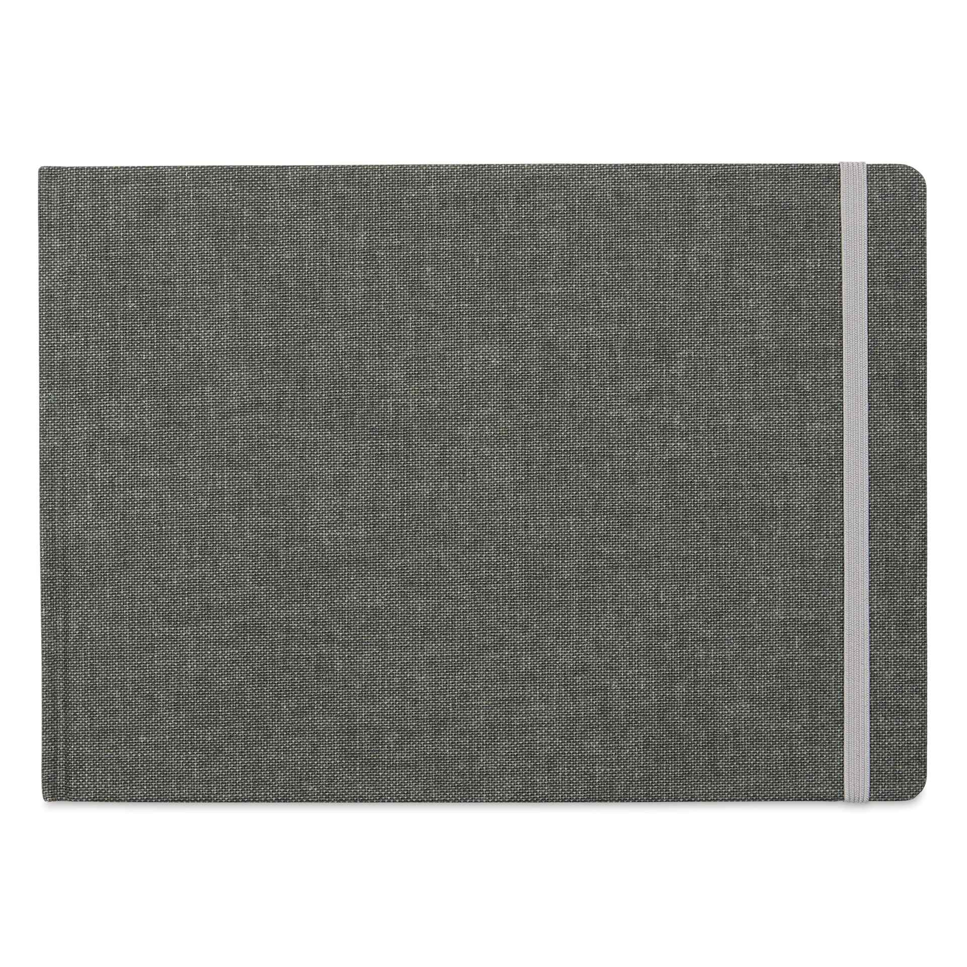 Hahnemühle Toned Watercolor Book - Gray, 5-3/4" x 8-1/4", front cover