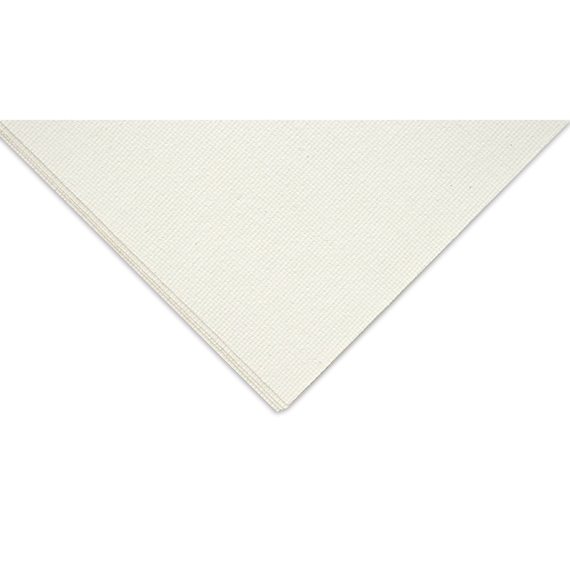 Strathmore 300 Series Cotton Canvas Pad - 4" x 6", 10 Sheets, close-up