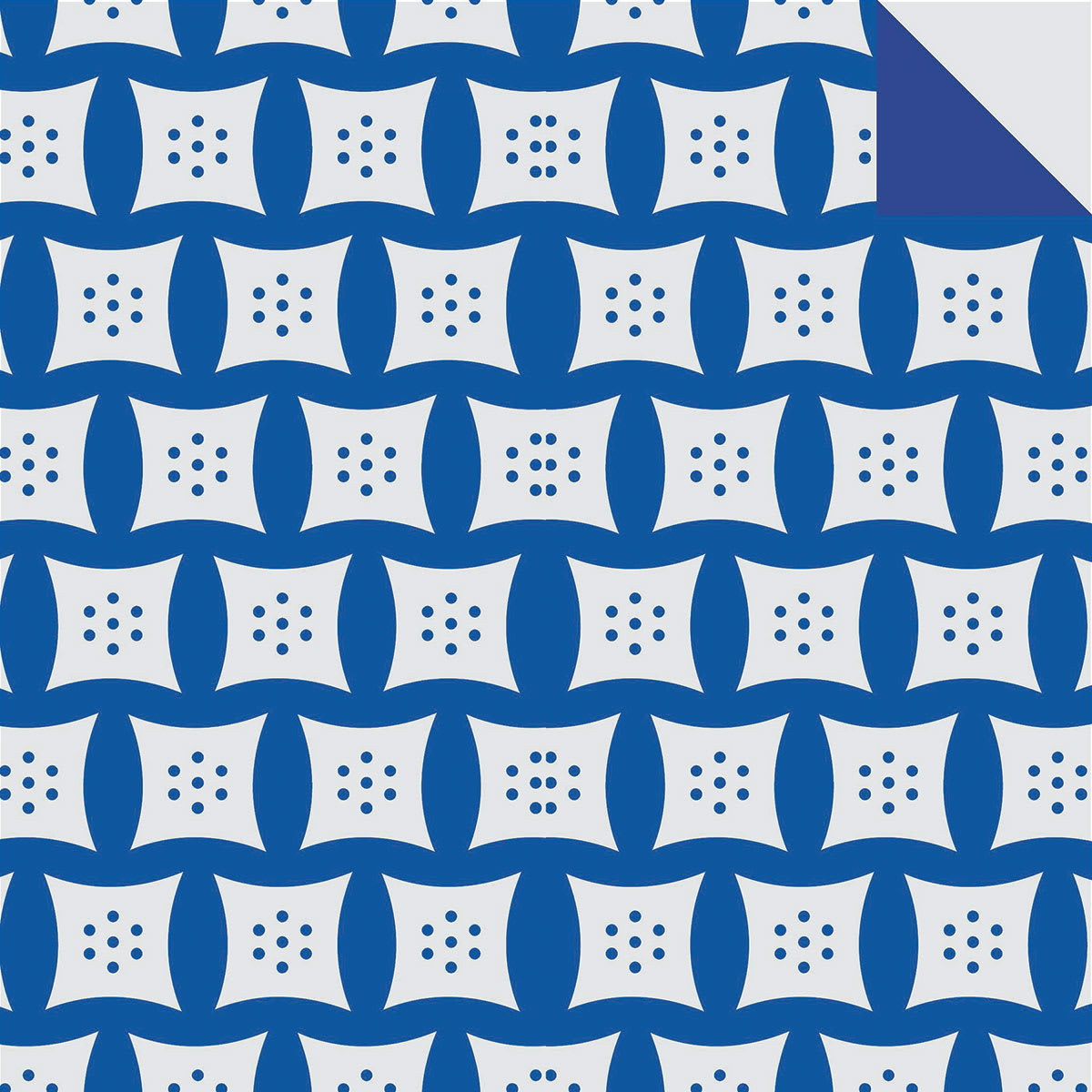 Tuttle Origami Pack Blue and White Patterns