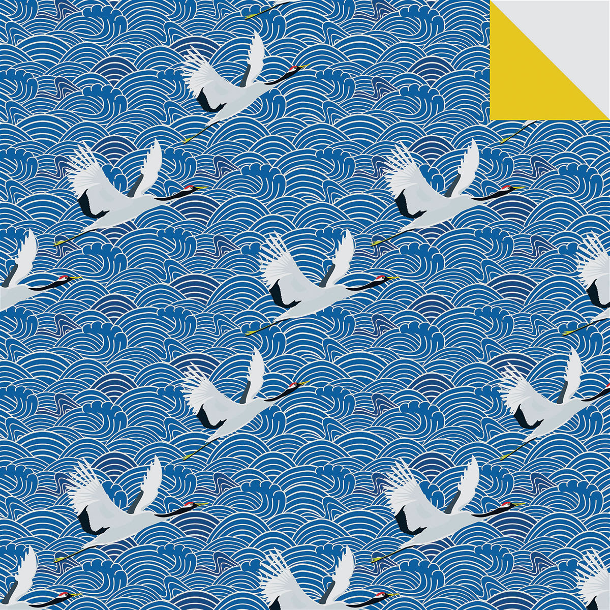 Tuttle Origami Pack Blue and White Patterns