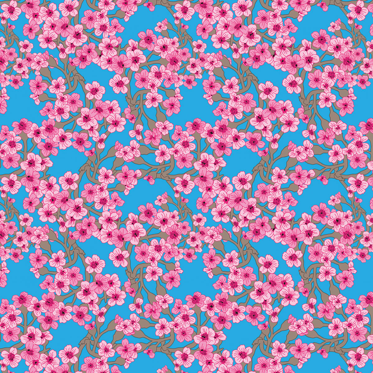 Tuttle Origami Pack Cherry Blossoms, Pink/Blue