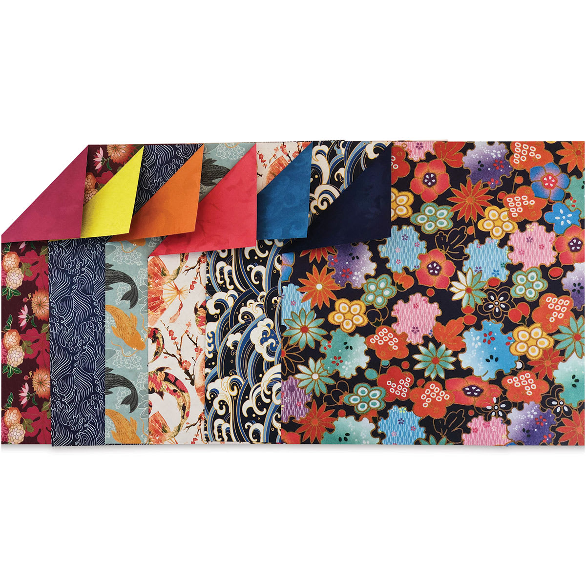 Tuttle Origami Pack Chiyogami Patterns, Assorted Papers