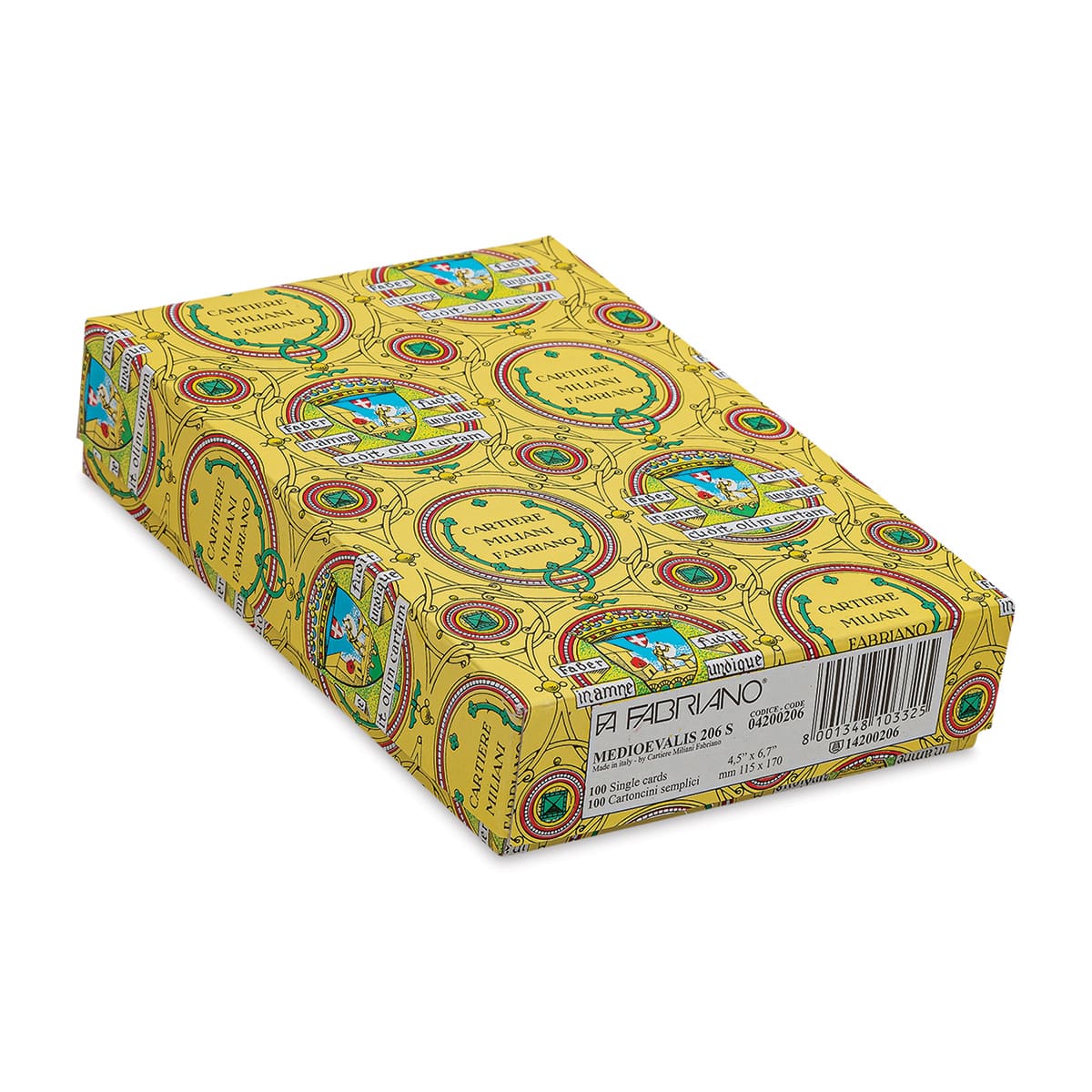 Fabriano Medioevalis Single Cards - 4-1/2" x 6-3/4", Pkg of 100