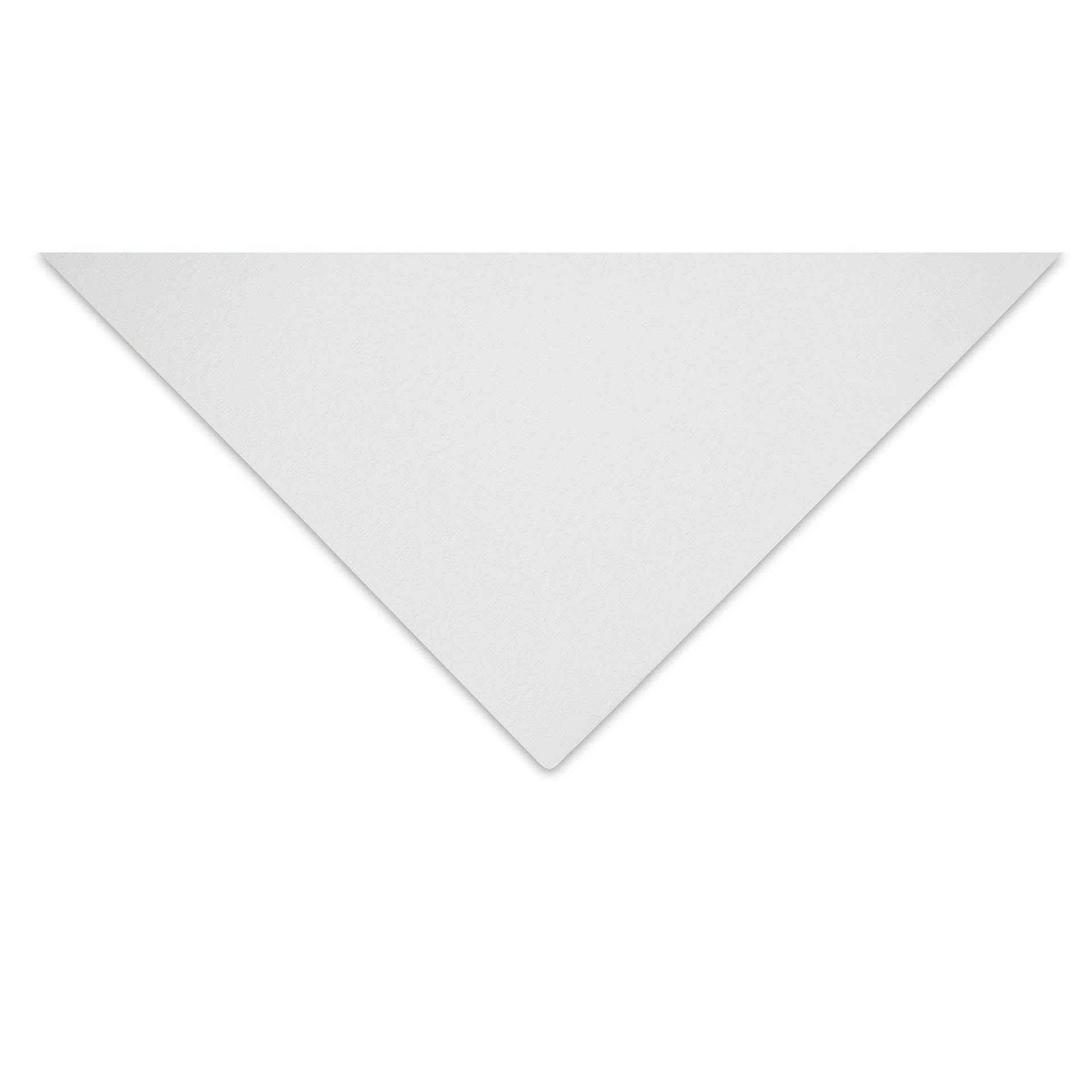 Saunders Waterford Watercolor Paper - Pkg of 5 Sheets, 22" x 30", White, 140 lb, Cold Press, close up of corner