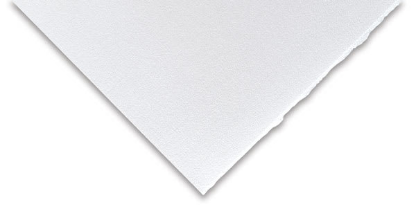 Acquerello Portofino Watercolor Sheets - Closeup of corner to show color and texture
