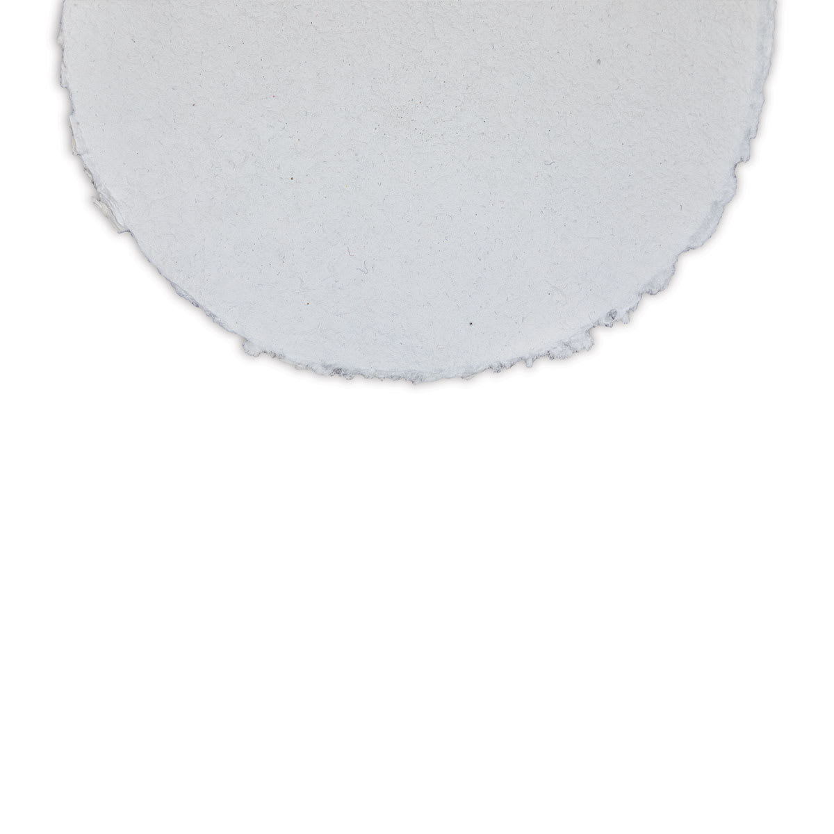 Shizen Watercolor Paper - 8", Round Deckle Edge, Cold Press/Rough, 10 Sheets