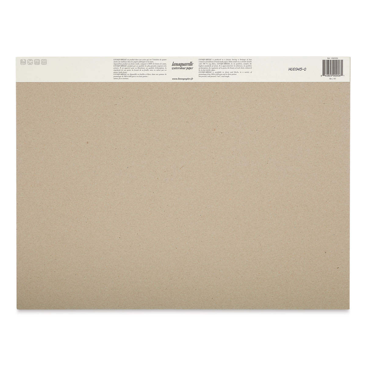 Lanaquarelle Watercolor Block - 12" x 16", Cold Press, 20 Sheets