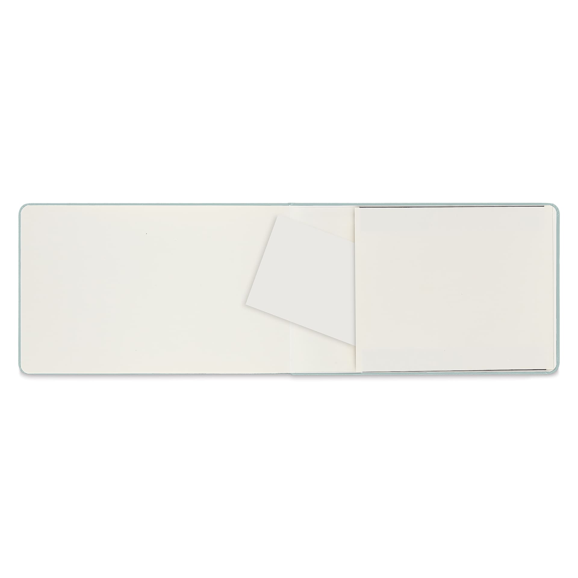 Moleskine Art Collection Watercolor Album - 5" x 8-1/4", Landscape, 72 Pages, Sage