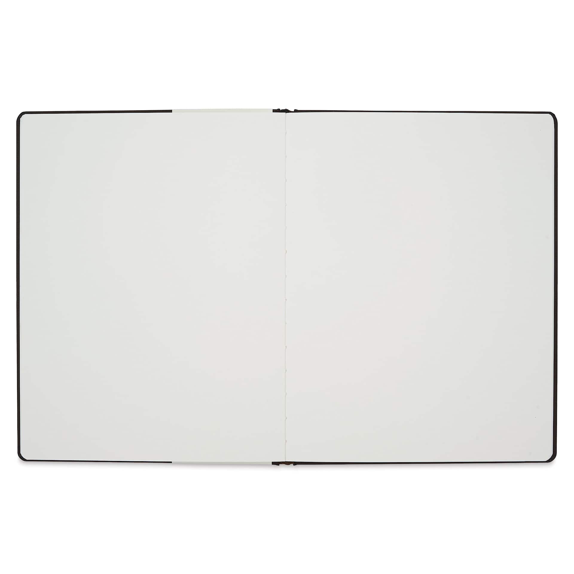 Strathmore 400 Series Watercolor Hardcover Hardbound Art Book - 8-1/2" x 11", Portrait, open