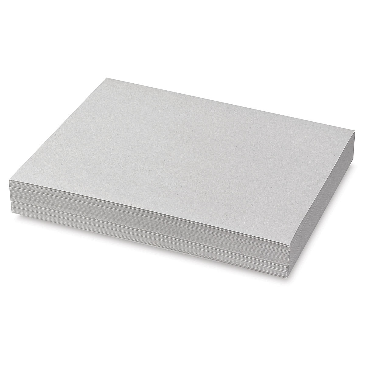 Pacon All-Purpose Newsprint Sheets - Angled view of 1 ream of newsprint sheets