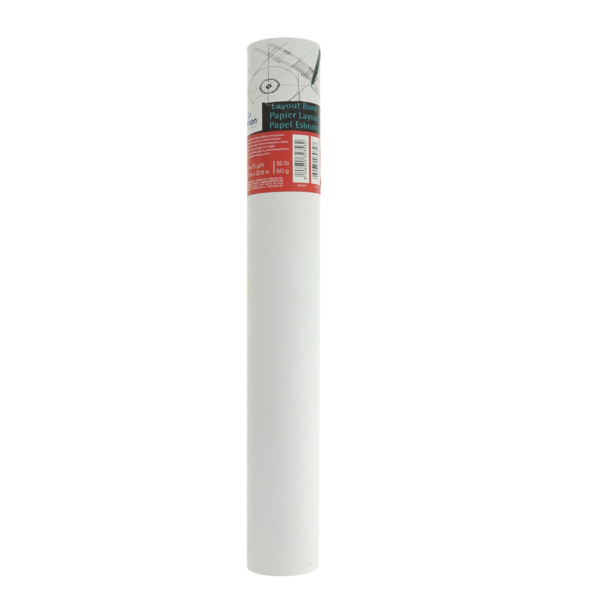 Canson Bond Poster Roll, 18 in x 25 yds.
