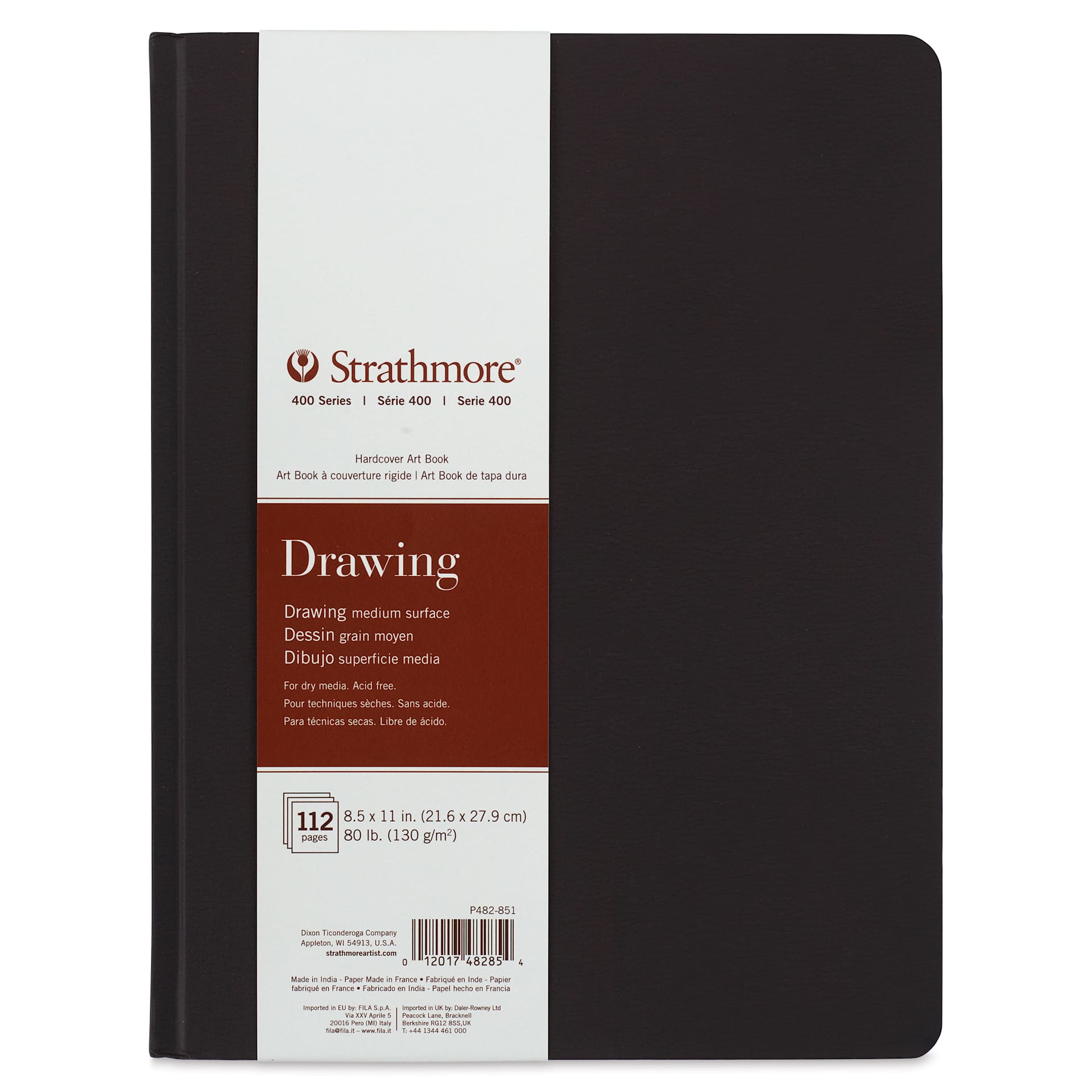 Strathmore 400 Series Drawing Hardcover Hardbound Art Book - 8-1/2" x 11"