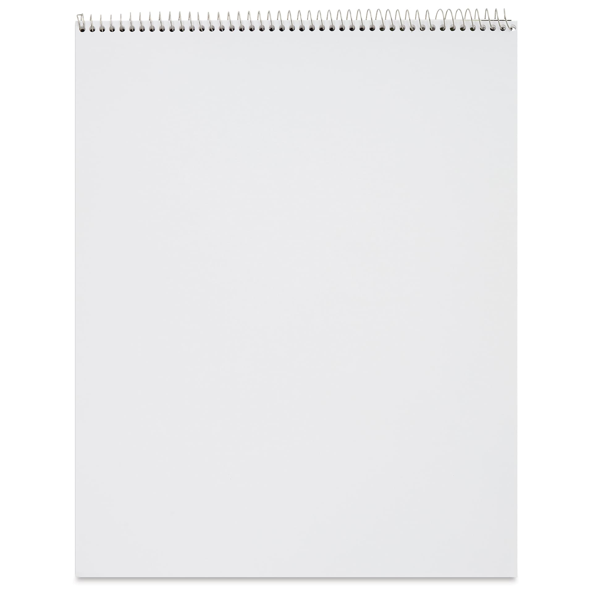 Bienfang Wirebound Drawing Paper Pad - 11" x 14", 30 Sheets, open