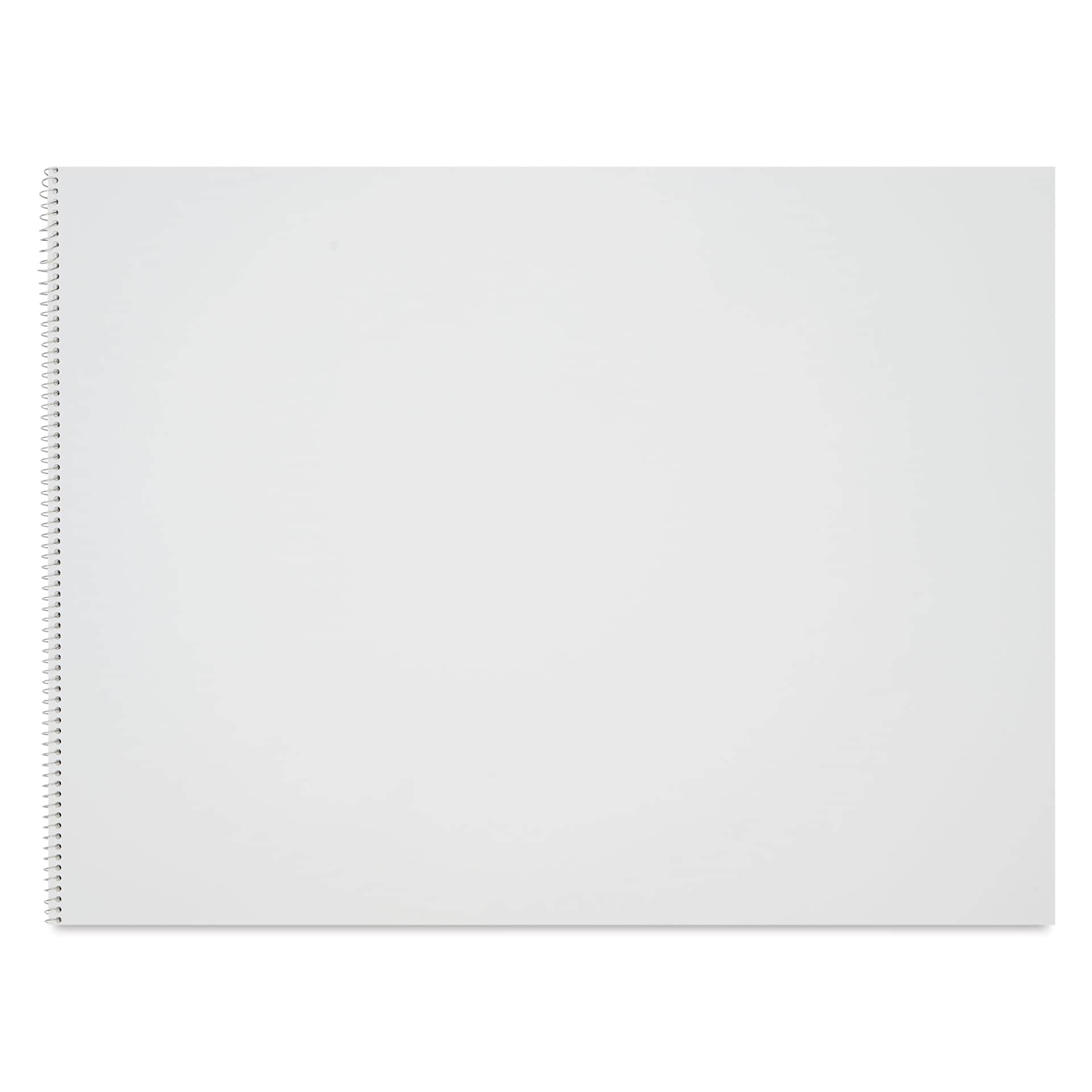 Bienfang Wirebound Drawing Paper Pad - 18" x 24", 30 Sheets, open