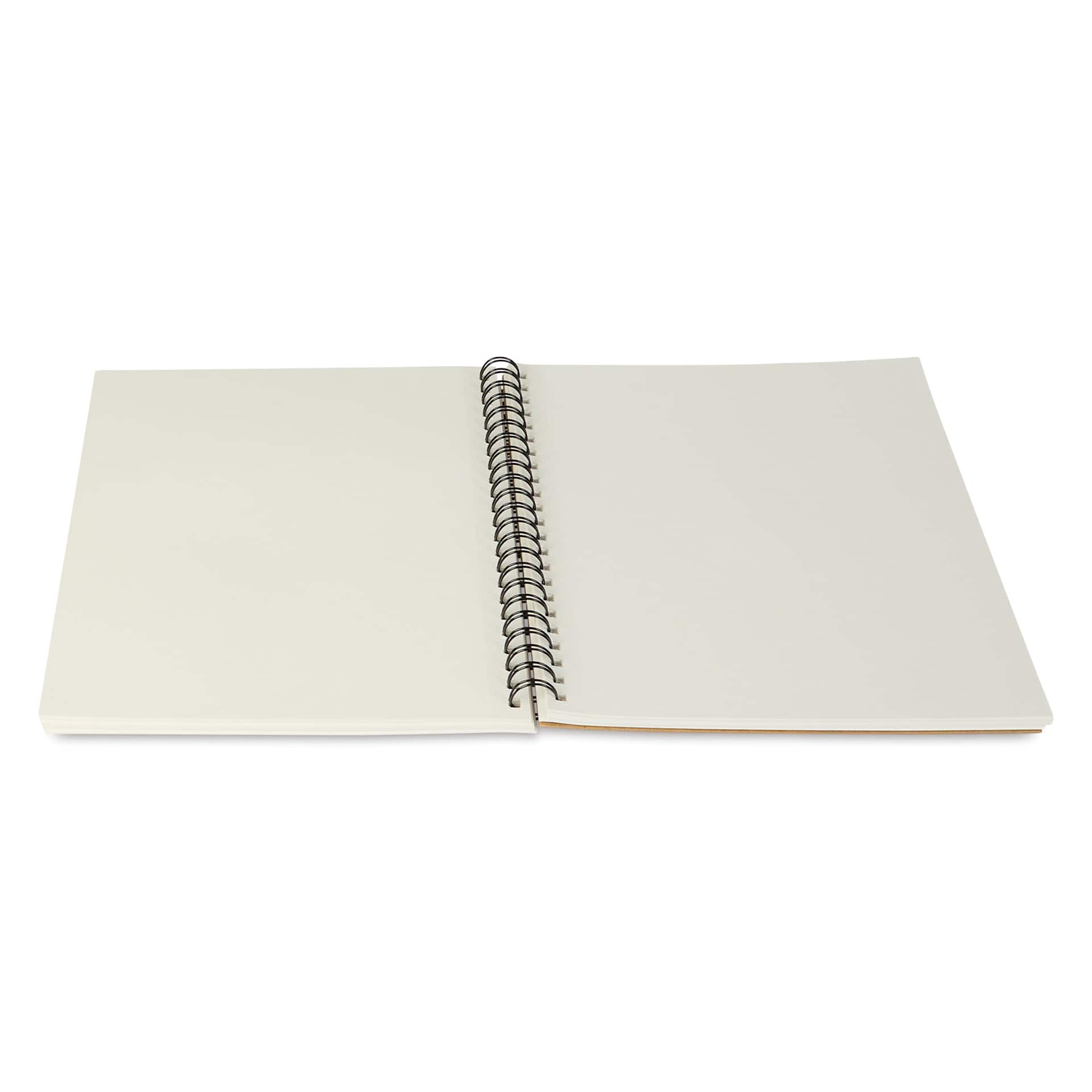 Canson Universal Sketch Pad - 9" x 12", opened laid flat