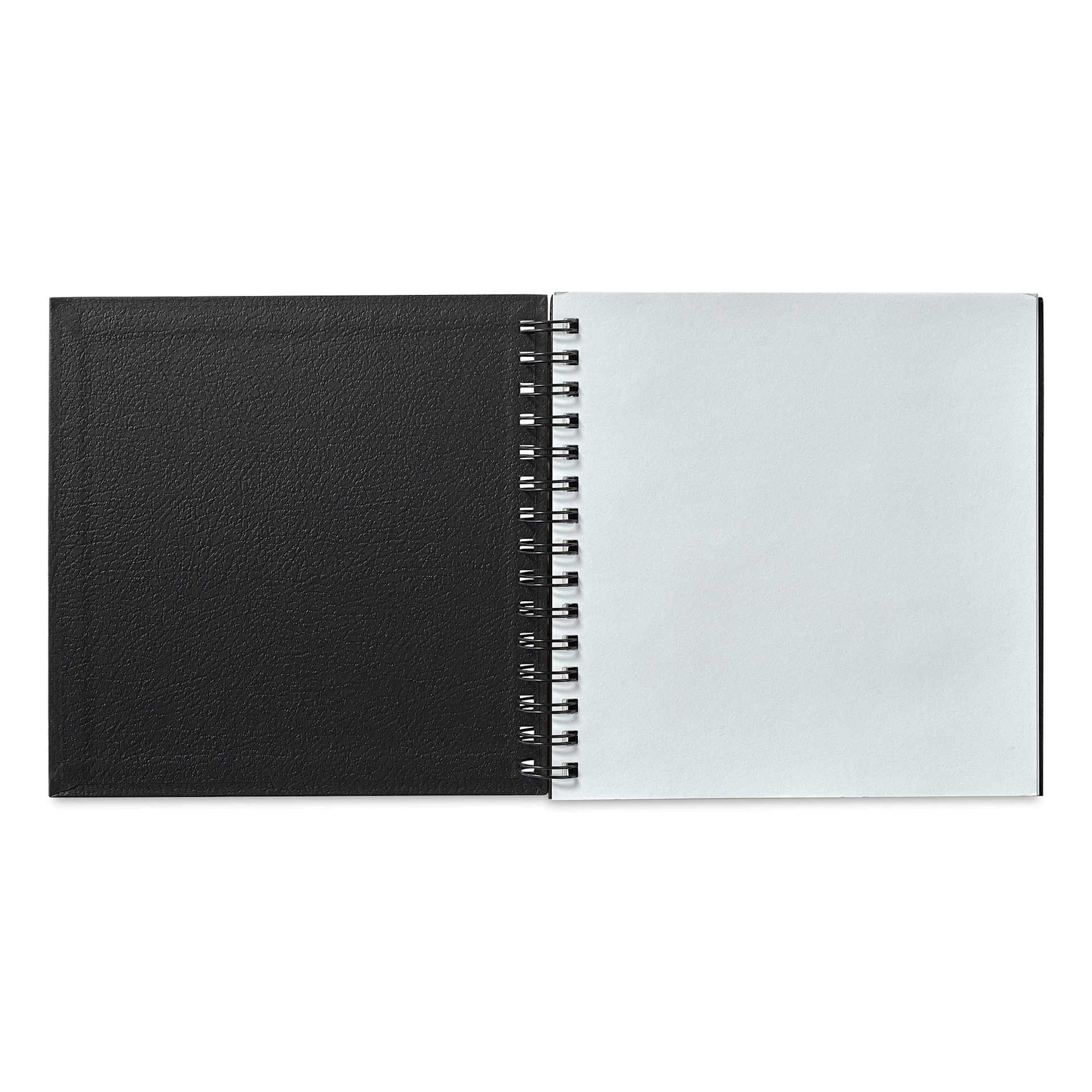 Canson Universal Hardcover Sketchbook - 8" x 8", open