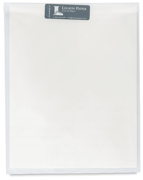 Legion Rising Barrier Paper - Top view of single Sheet with Label