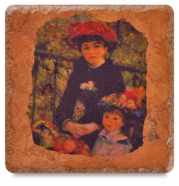 Lazertran Transfer Paper - Example of finished artwork transferred onto tile
