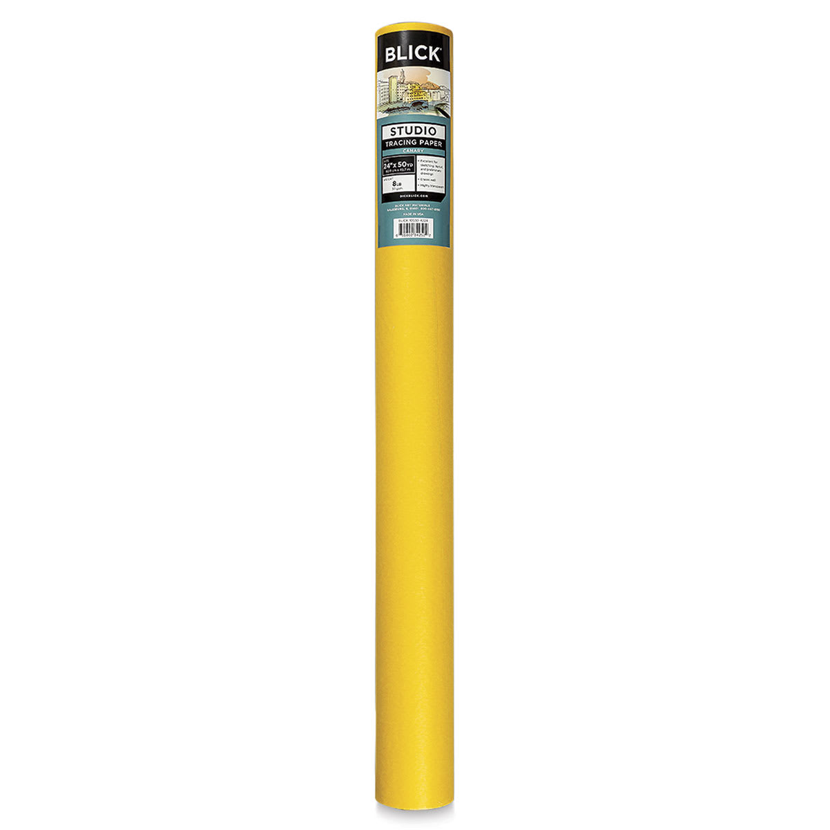 Blick Studio Tracing Paper Roll - 24" x 50 yds, Canary