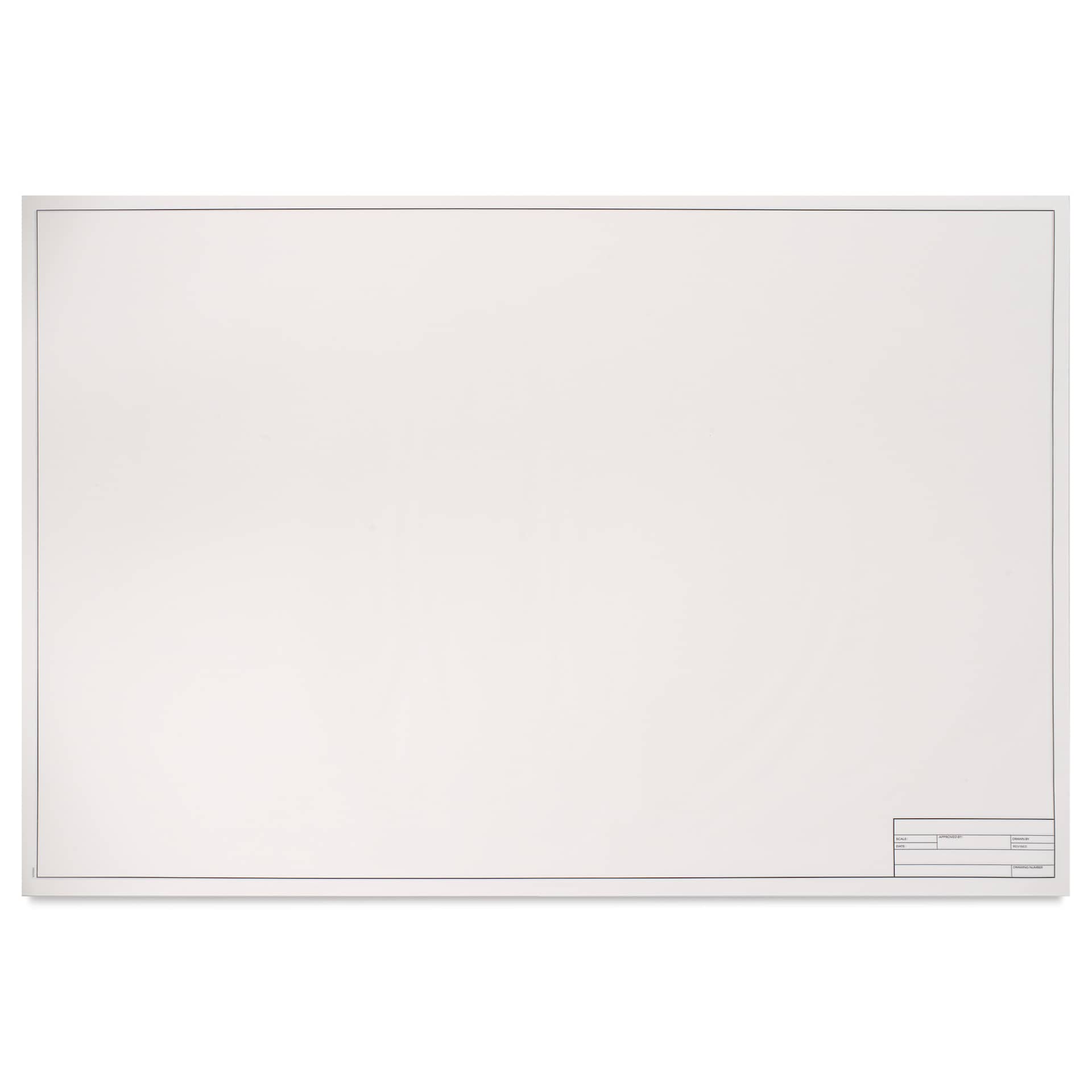 Pacific Arc Drafting Vellum Title Block - White, 24" x 36", 10 Sheets