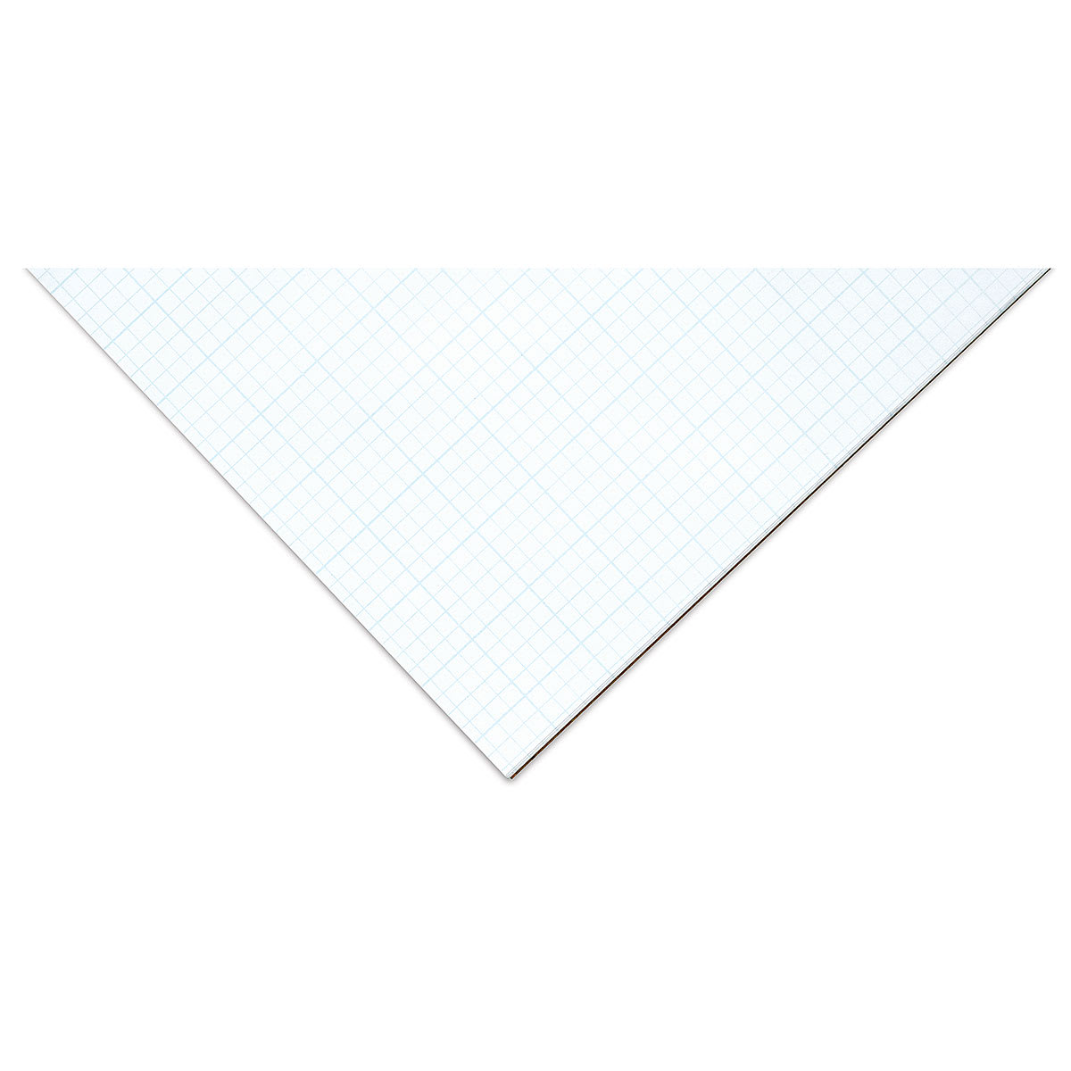 Bienfang Gridded Paper Pad - 11" x 17", close-up of a 4 x 4 Grid sheet