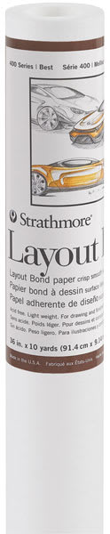 Layout Bond Paper, Roll