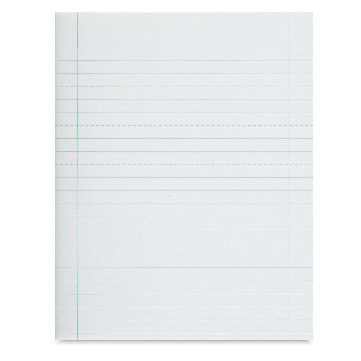 Primary Composition Notebooks - Sheet with 3/4 inch solid and dotted lines