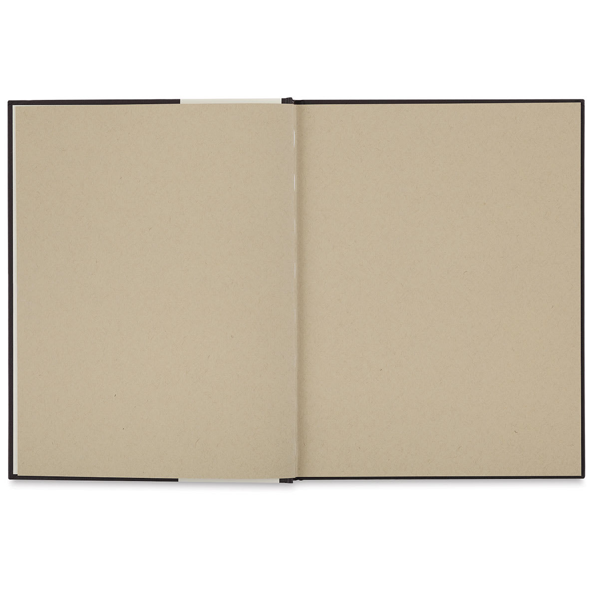 Strathmore 400 Series Hardbound Toned Mixed Media Artist Journal - Tan, 11" x 8-1/2", 48 pages - open
