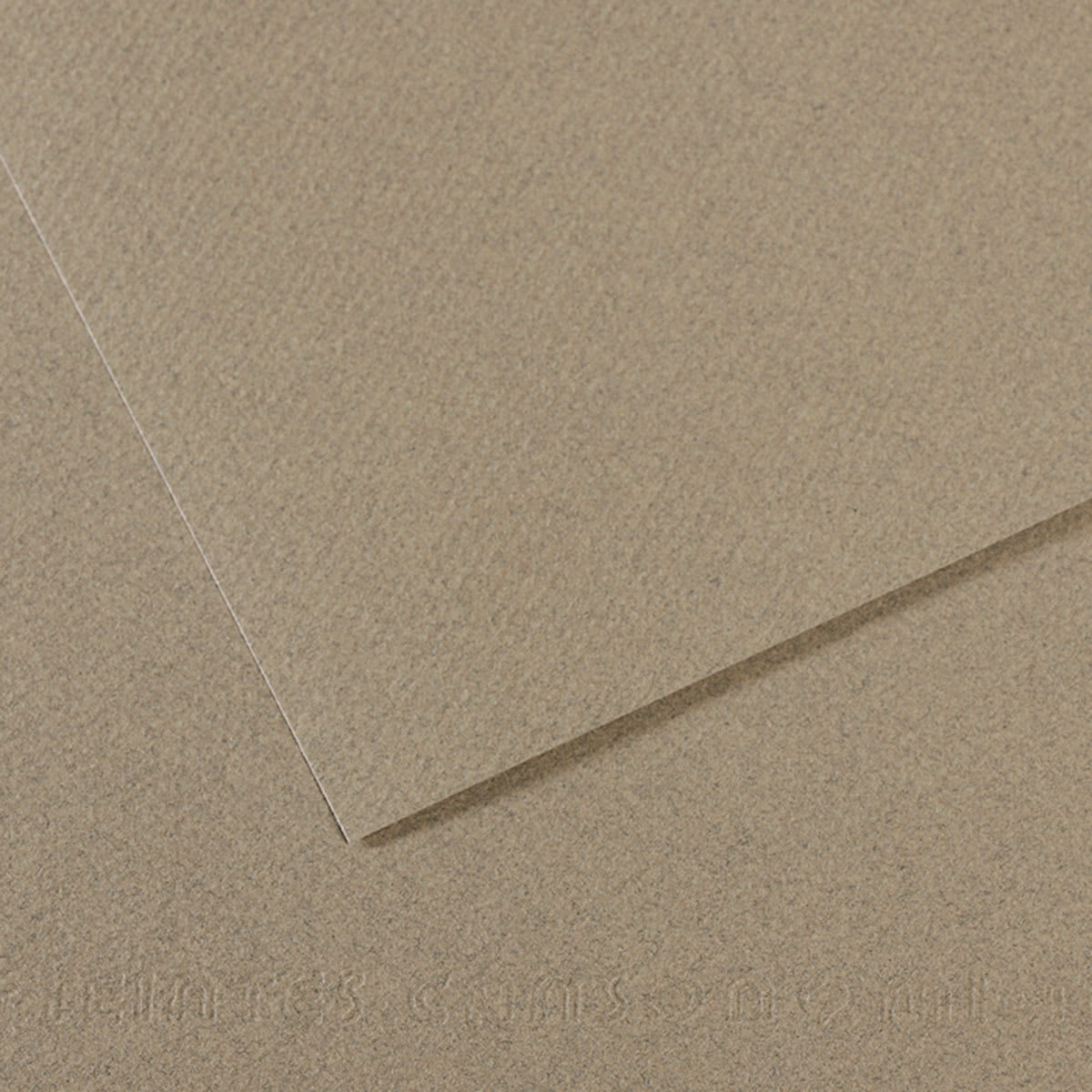 Canson Mi-Teintes Drawing Paper - 19" x 25", Felt Grey, Single Sheet