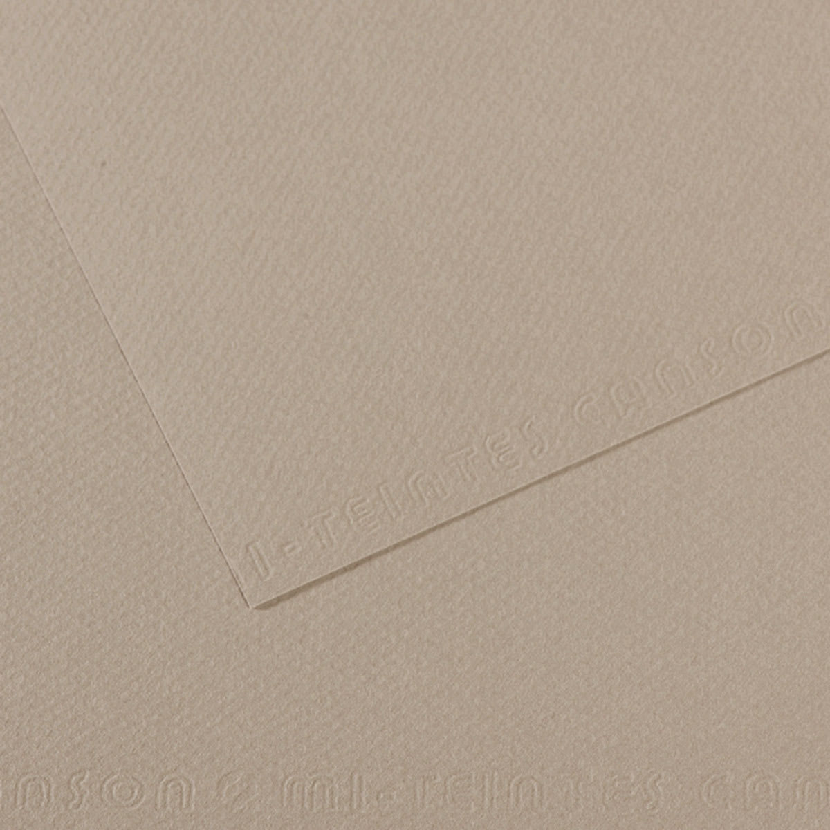 Canson Mi-Teintes Drawing Papers - 8-1/2" x 11", Flannel Gray, 25 Sheets