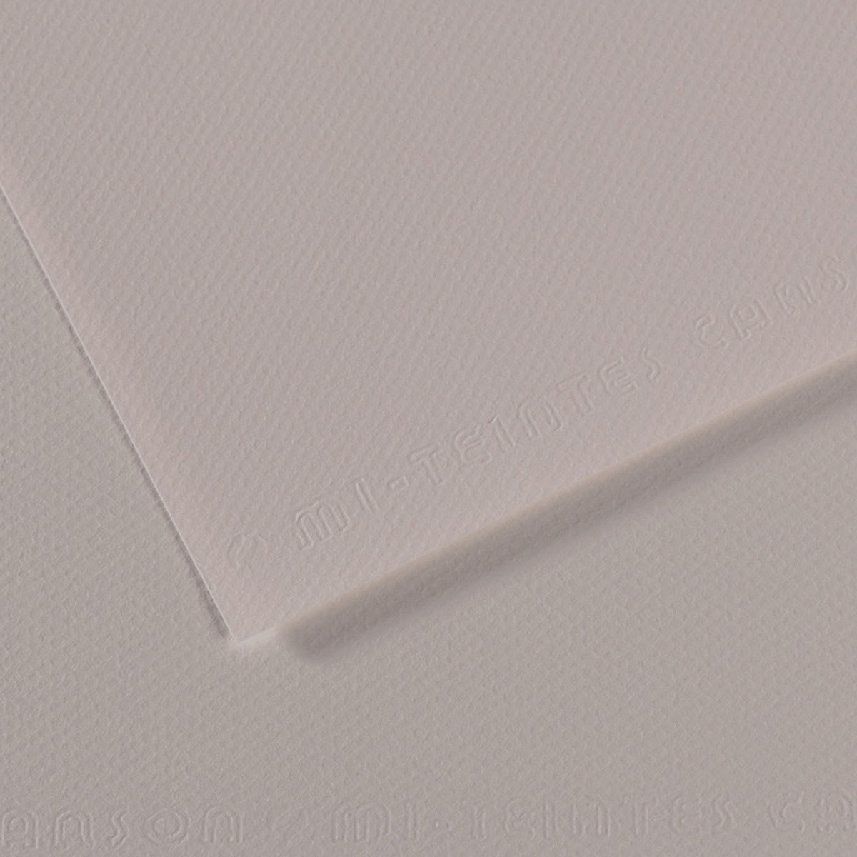 Canson Mi-Teintes Drawing Paper - 19" x 25", Moon Gray, Single Sheet